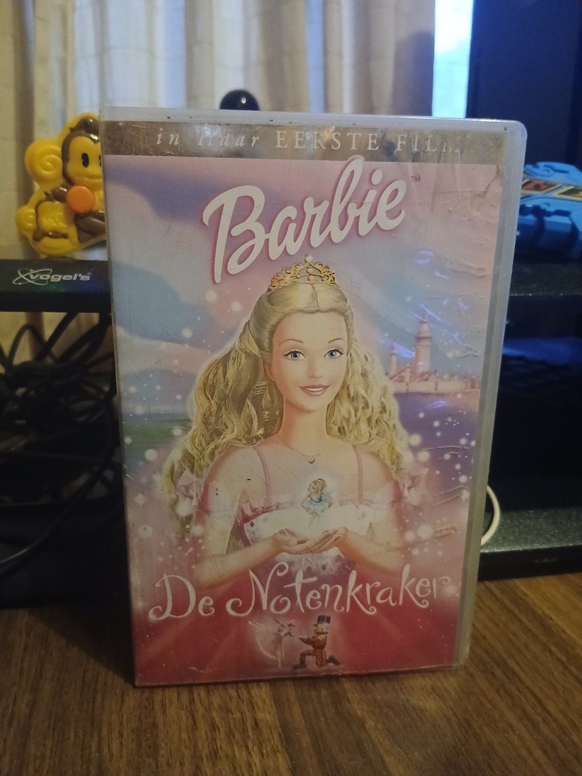 Barbie en de notenkraker vhs video, Alle leeftijden, Ophalen of Verzenden, Gebruikt