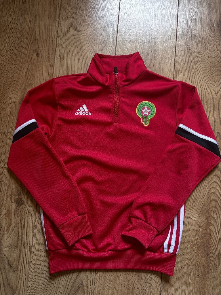 Adidas Marokko Sport Trui mt 18.(S), Adidas, Gebruikt, Sport- of Zwemkleding, Ophalen of Verzenden