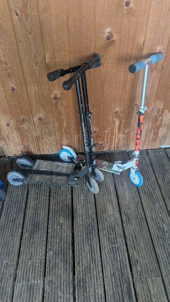 3 steppen, Ophalen, Gebruikt, Gewone step