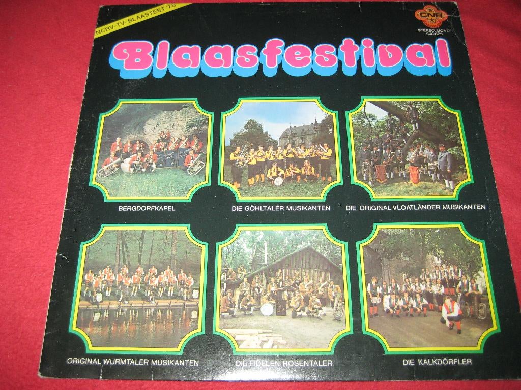 LP, Blaasfestival, Ophalen of Verzenden, Zo goed als nieuw, 12 inch