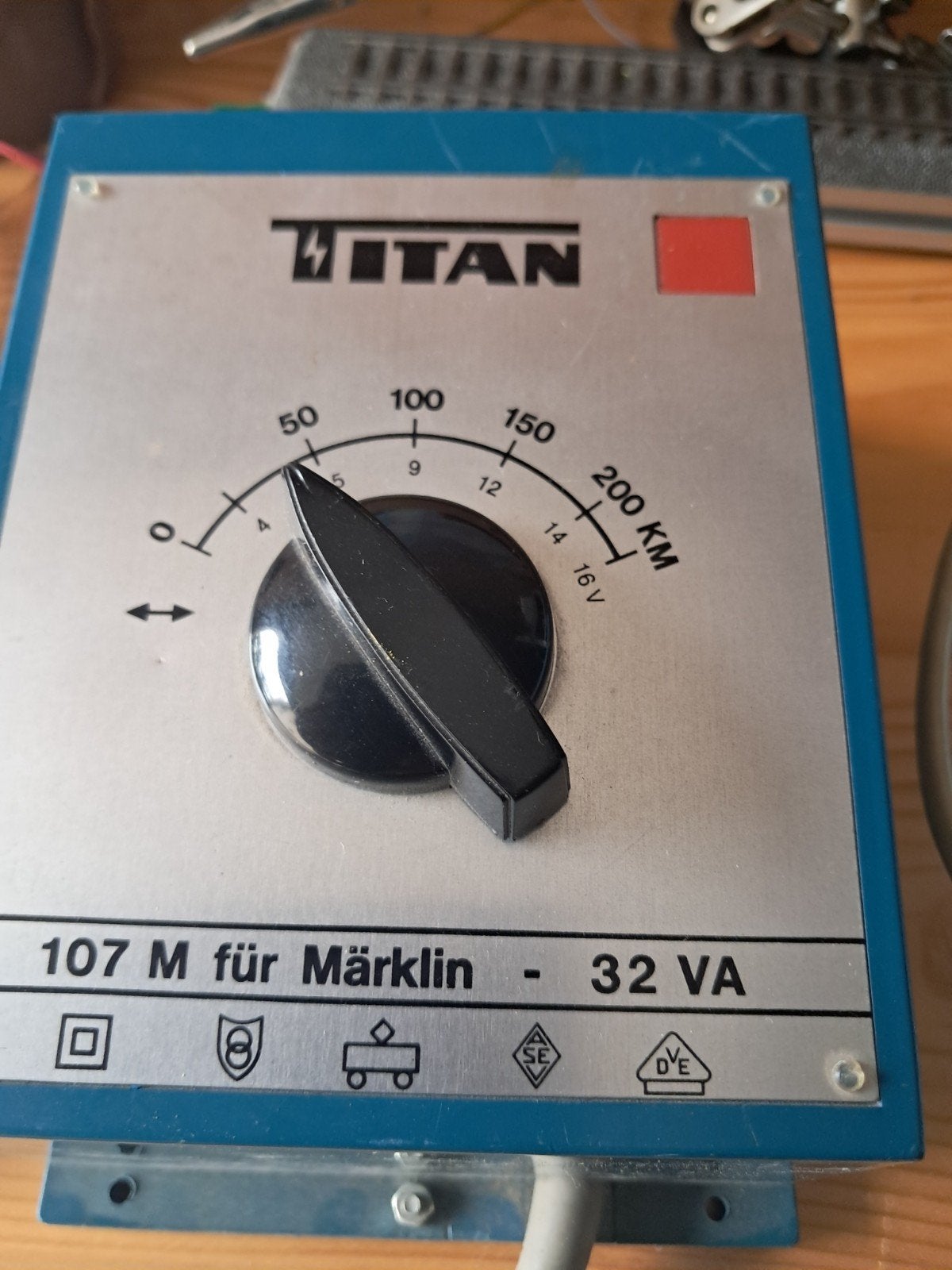 TITAN TRAFO 107 M 32VA, Hobby en Vrije tijd, Ophalen of Verzenden, Wisselstroom, Transformator of Voeding, Märklin