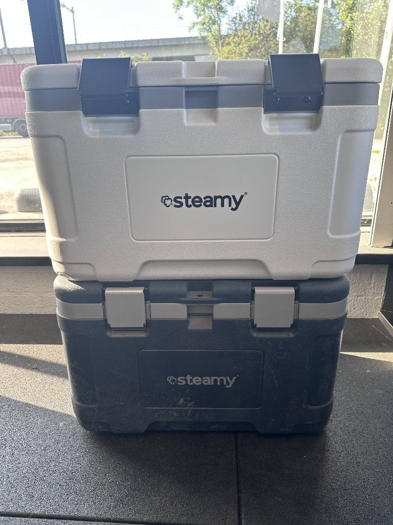 Showroommodellen 50 liter Steamy koelbox, Ophalen, Nieuw, Koelbox, Koelelement