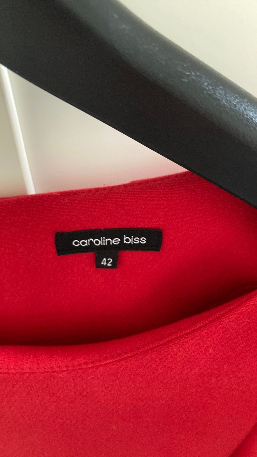 Caroline Biss jurkje rood maat 40-42, Ophalen of Verzenden, Zo goed als nieuw, Rood, Boven de knie