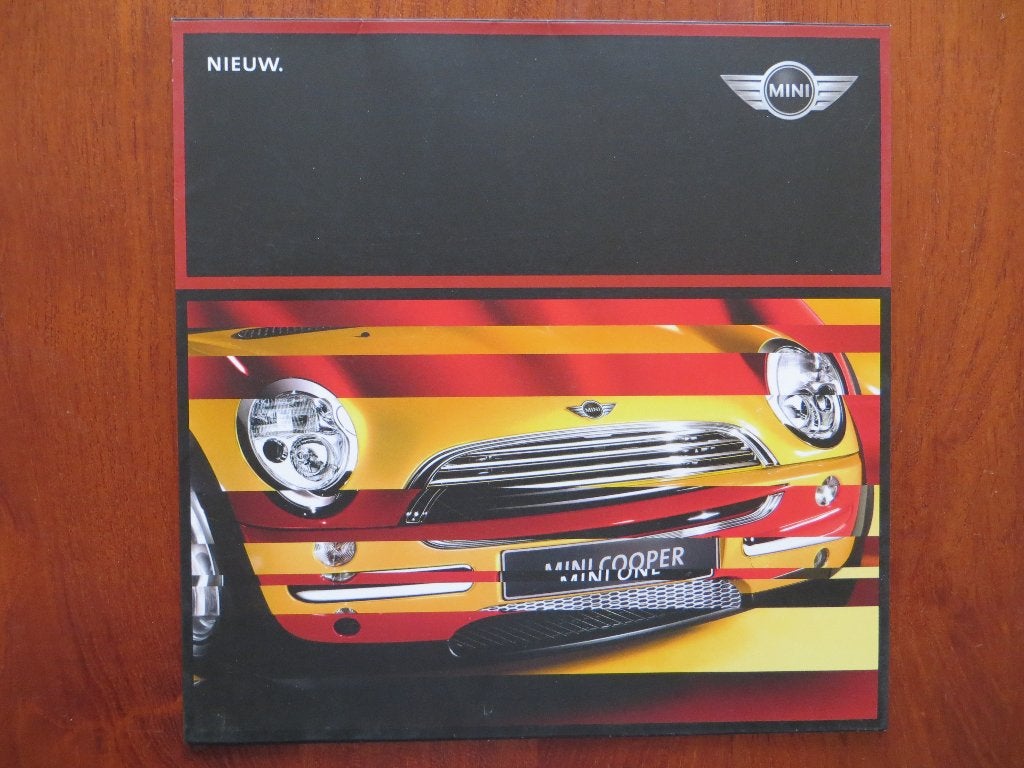 Mini nieuw. Mini Cooper. Mini One (2001), Boeken, Ophalen of Verzenden, Nieuw, Overige merken
