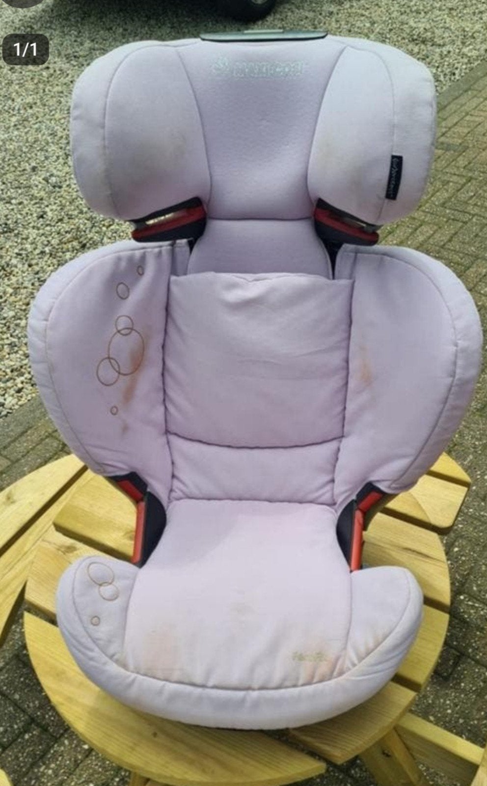Maxi Cosi FeroFix autostoel - Verkleurd maar functioneel, Ophalen, Gebruikt, 15 t/m 36 kg, Verstelbare rugleuning