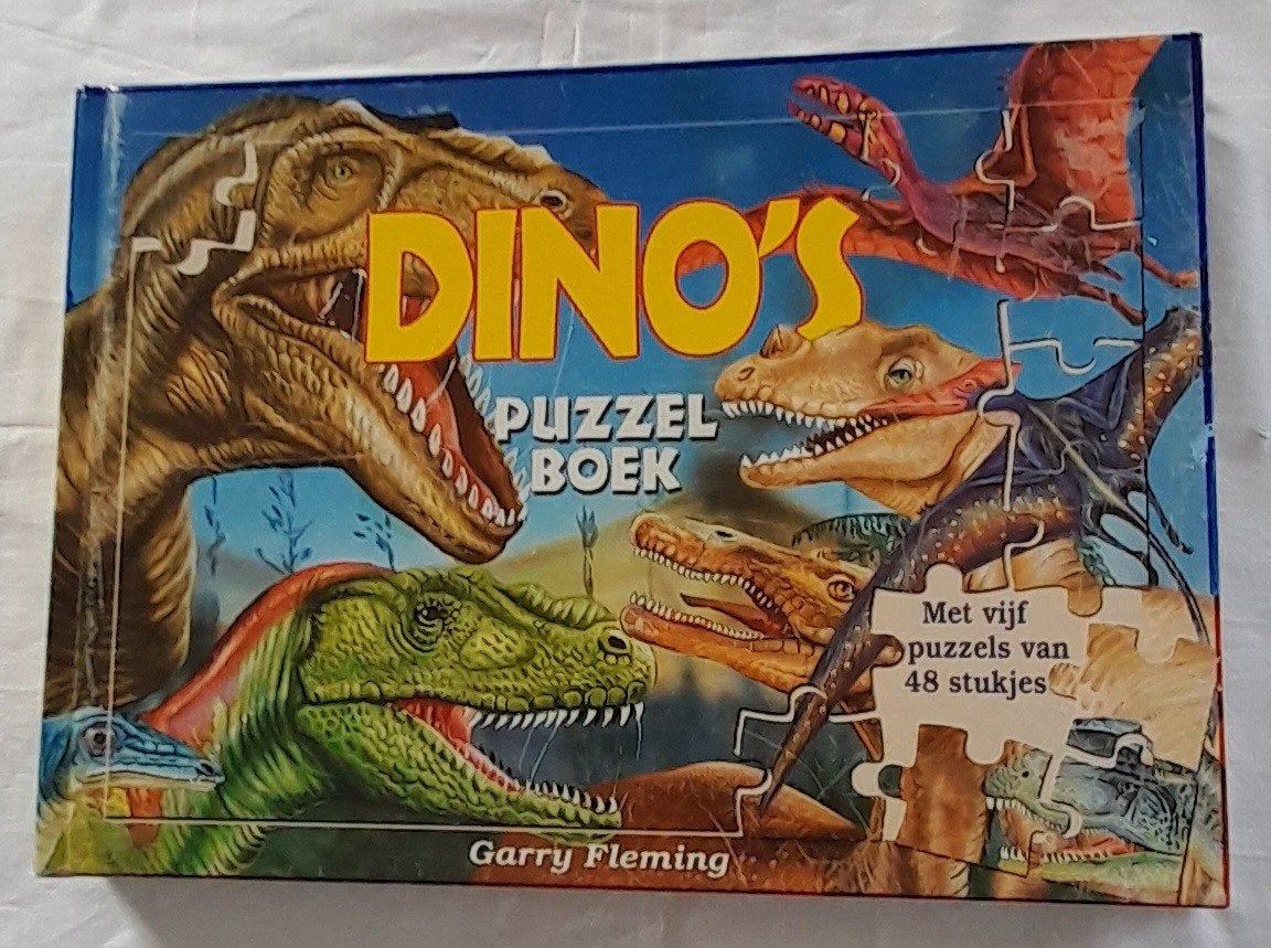 Dino,'s puzzelboek., Ophalen of Verzenden, Gelezen