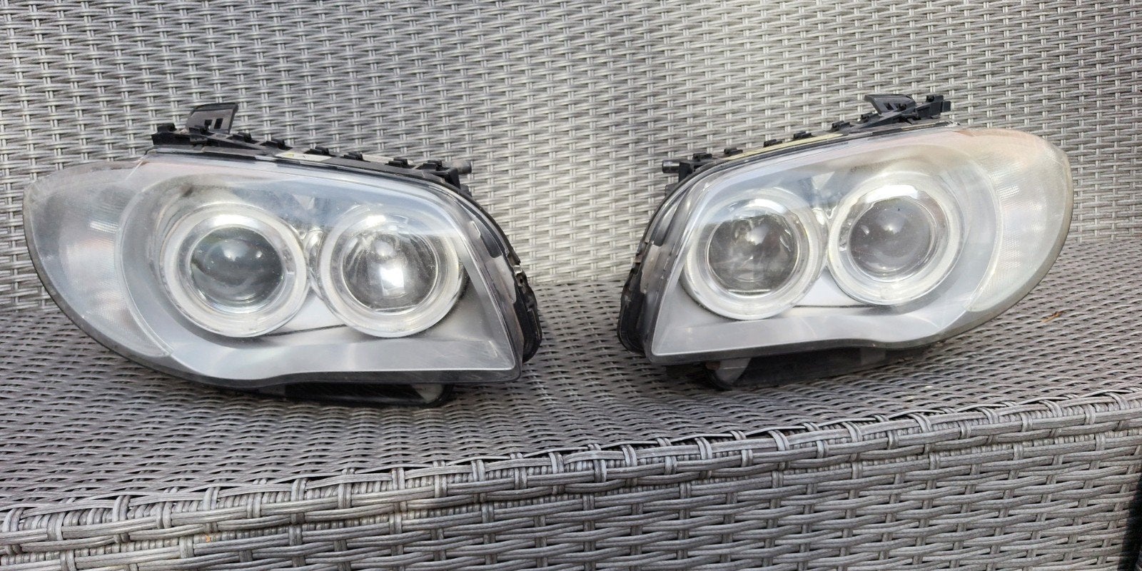 BMW 1 serie E87 nette originele bi xenon koplampen, Ophalen of Verzenden, Gebruikt, BMW