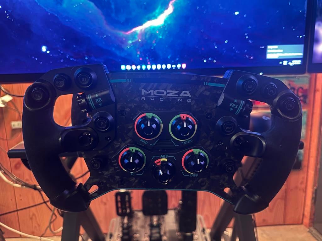 MOZA GS Wheel - Sim Racing Stuur, Spelcomputers en Games, Verzenden, Overige merken, Zo goed als nieuw