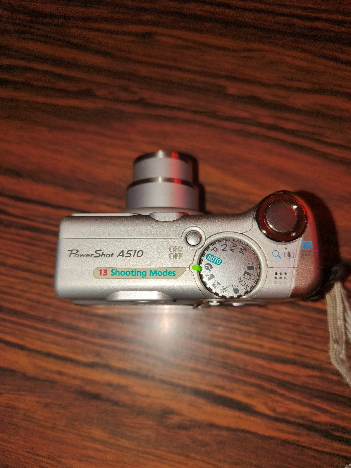Canon PowerShot A510 Compactcamera - Zilver, Ingebouwde flitser, Gebruikt, Canon, Ophalen of Verzenden