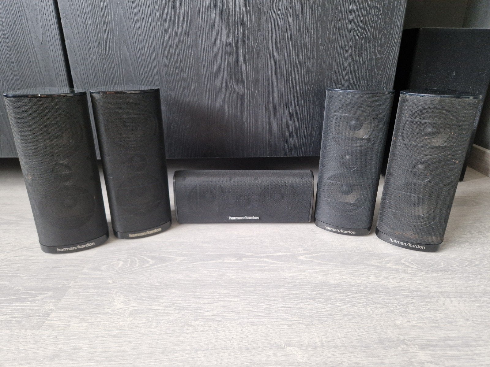 Harman Kardon satelliet speakers (SAT-TS2BQ, CEN-TS7 BQ), Overige merken, 70 watt of meer, Ophalen of Verzenden, 5.1-systeem