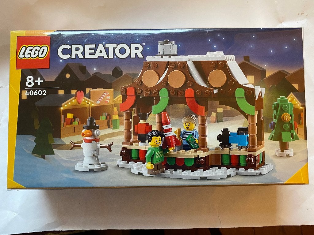 Lego 40602 GWP Seasonal Kerst Winterse marktkraam, Ophalen, Lego, Nieuw, Complete set
