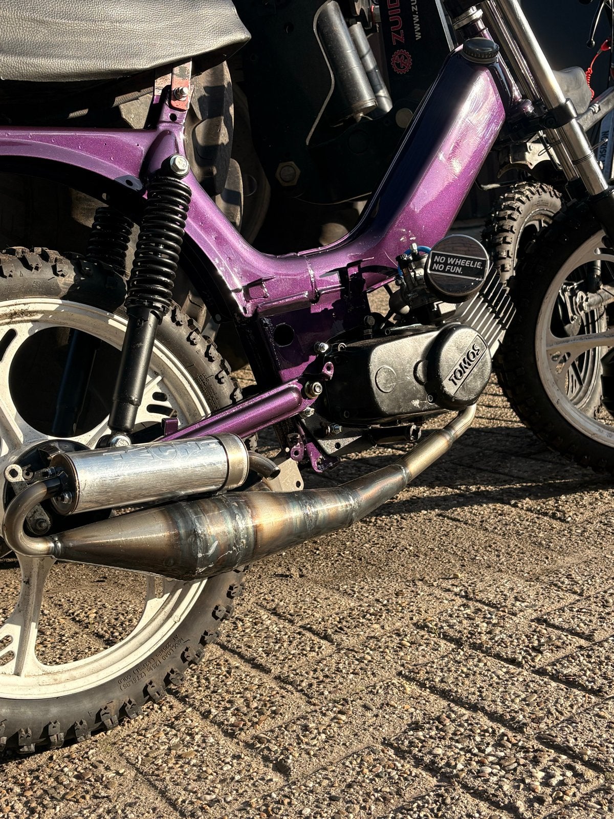 Tomos Tecno Estoril terugloop uitlaat, Fietsen en Brommers, Ophalen of Verzenden, Nieuw