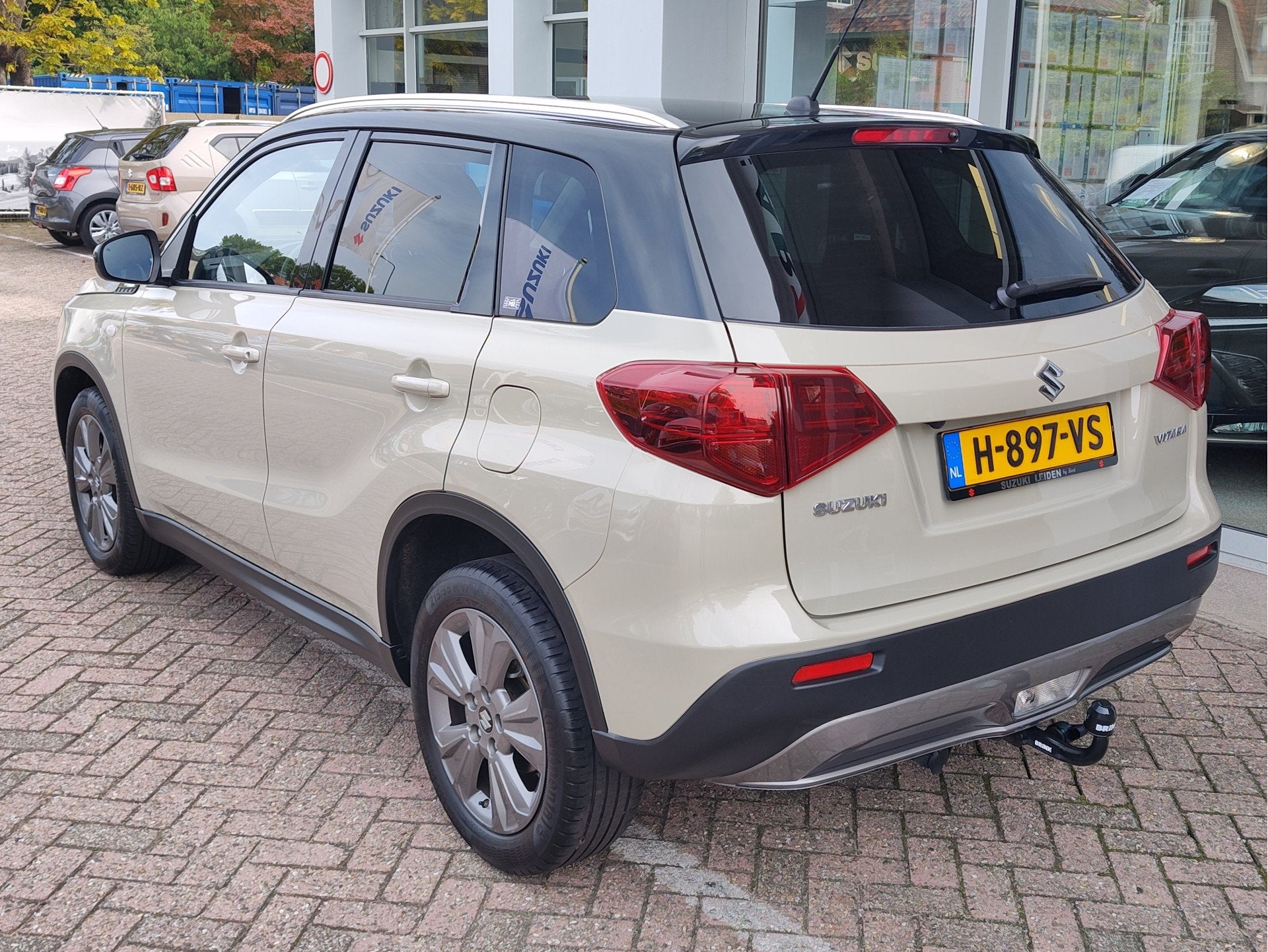 Suzuki Vitara 1.4 BOOSTERJET SELECT AUTOMAAT Trekhaak | Stoe, Auto's, Suzuki, 12 maanden, Stof, Gebruikt, 4 cilinders
