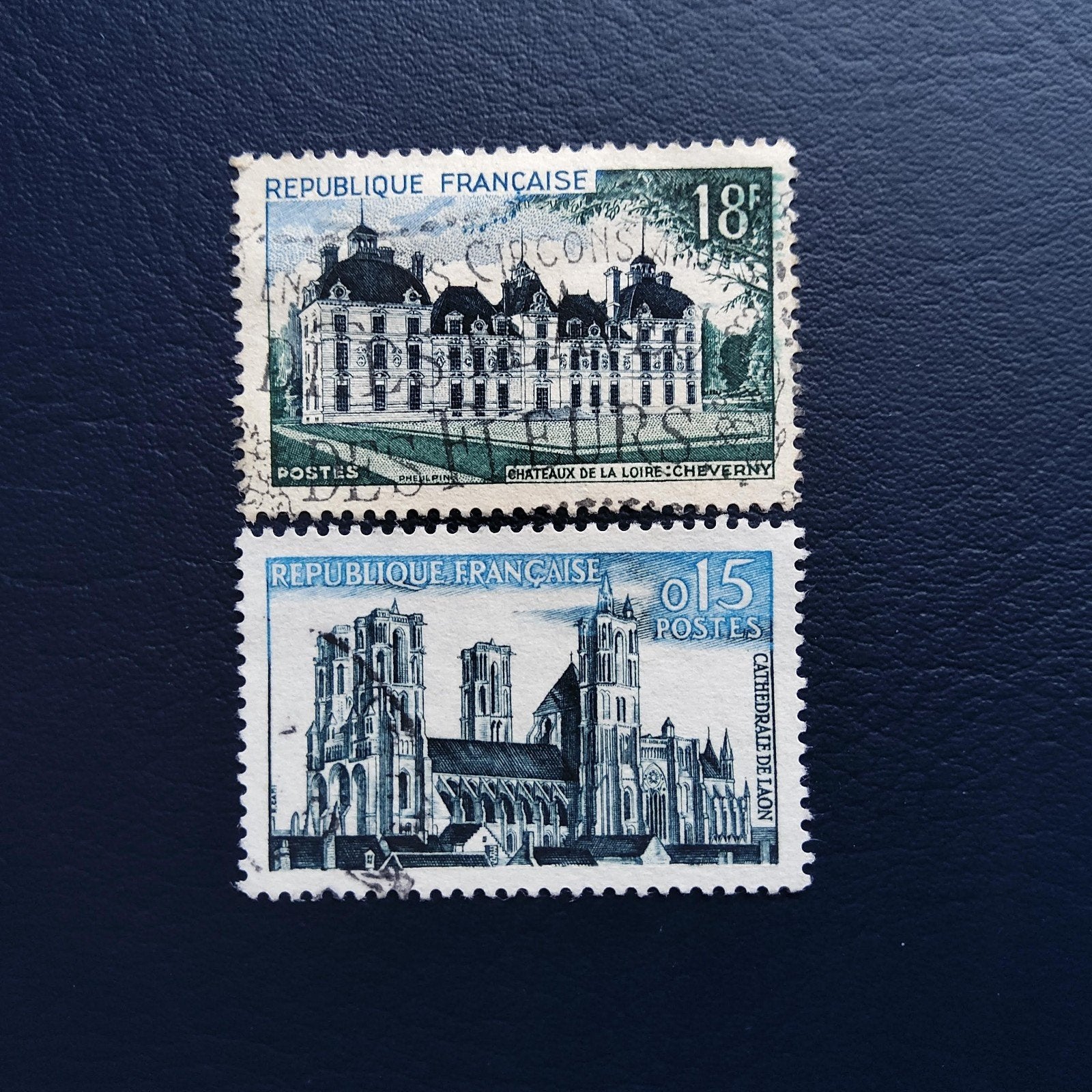 Frankrijk: Kastelen de Loire en Kathedraal van Laon postz, Ophalen of Verzenden