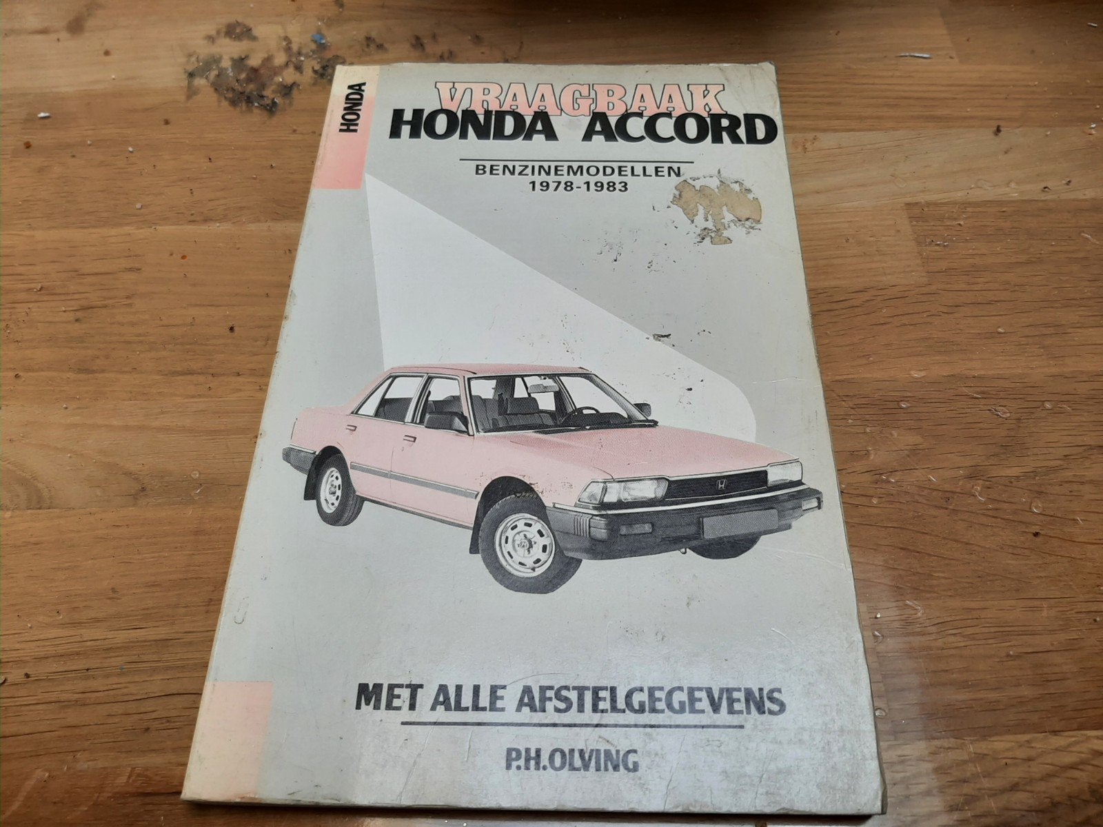 Vraagbaak Honda Accord Benzine modellen 1978-1983, Auto diversen, Ophalen of Verzenden