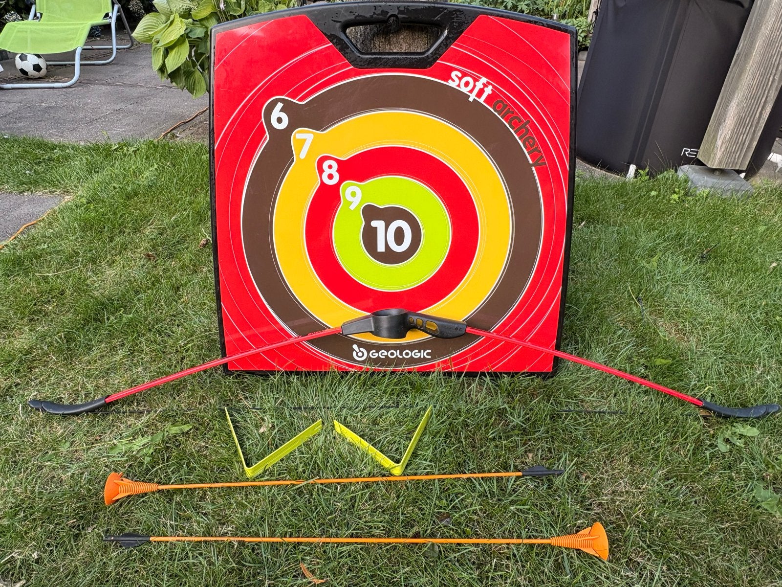 Geologic Soft Archery Set - Boogschieten voor kinderen, Sport en Fitness, Handboogschieten, Ophalen, Gebruikt, Overige typen