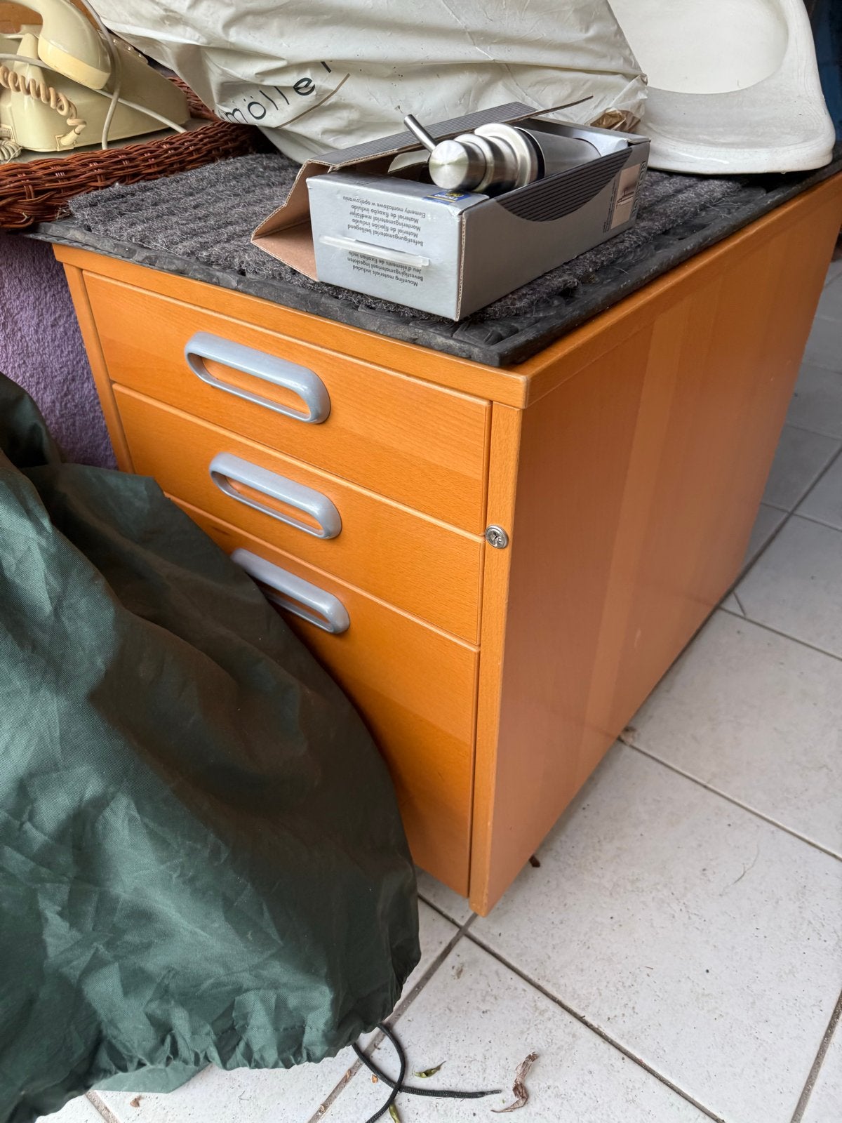 Verrijdbare ladekast - ideaal voor kantoor of thuis, Huis en Inrichting, Kasten | Ladekasten, Minder dan 50 cm, Gebruikt, Ophalen of Verzenden