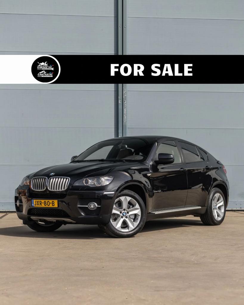 BMW X6 35d X-Drive High-Exec | Orig NL | Ex-dip | Dealer OH, Auto's, BMW, 2993 cc, 4 stoelen, Zwart, Diesel
