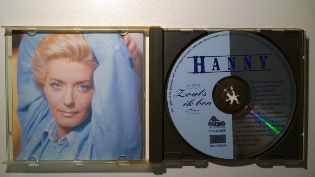 Hanny - Zoals Ik Ben, Ophalen of Verzenden, Zo goed als nieuw, Levenslied of Smartlap