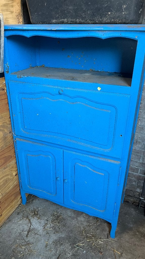 Blauwe kast, Antiek en Kunst, Ophalen