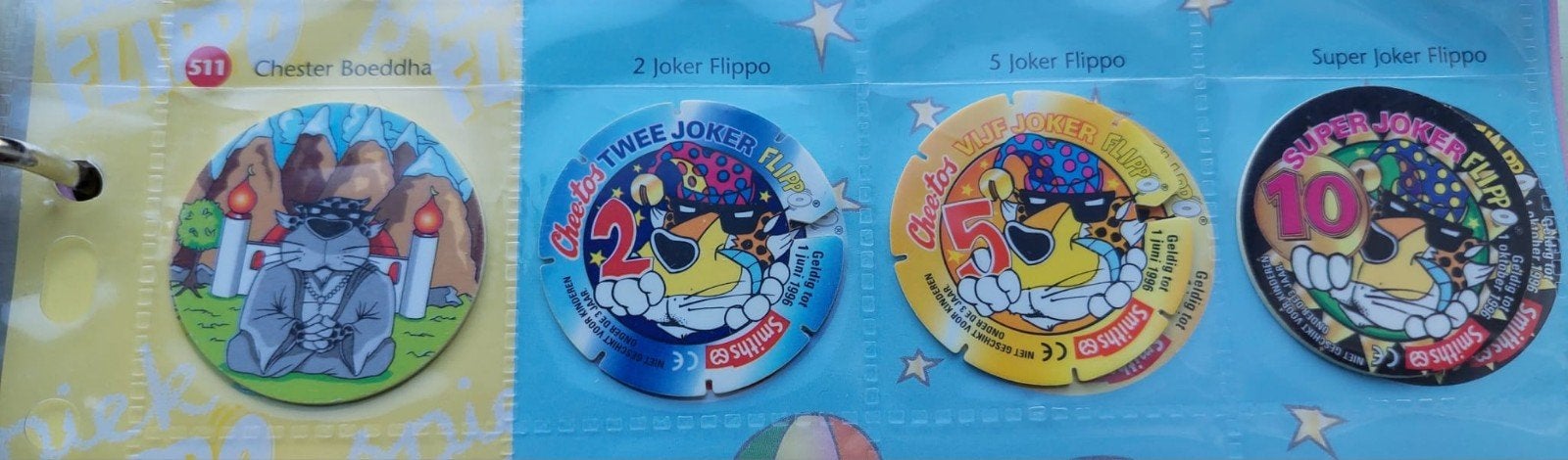 Flippo jokers 2, 5 en 10, Ophalen of Verzenden, Joker, Losse flippo's, Met verzamelmap(pen)