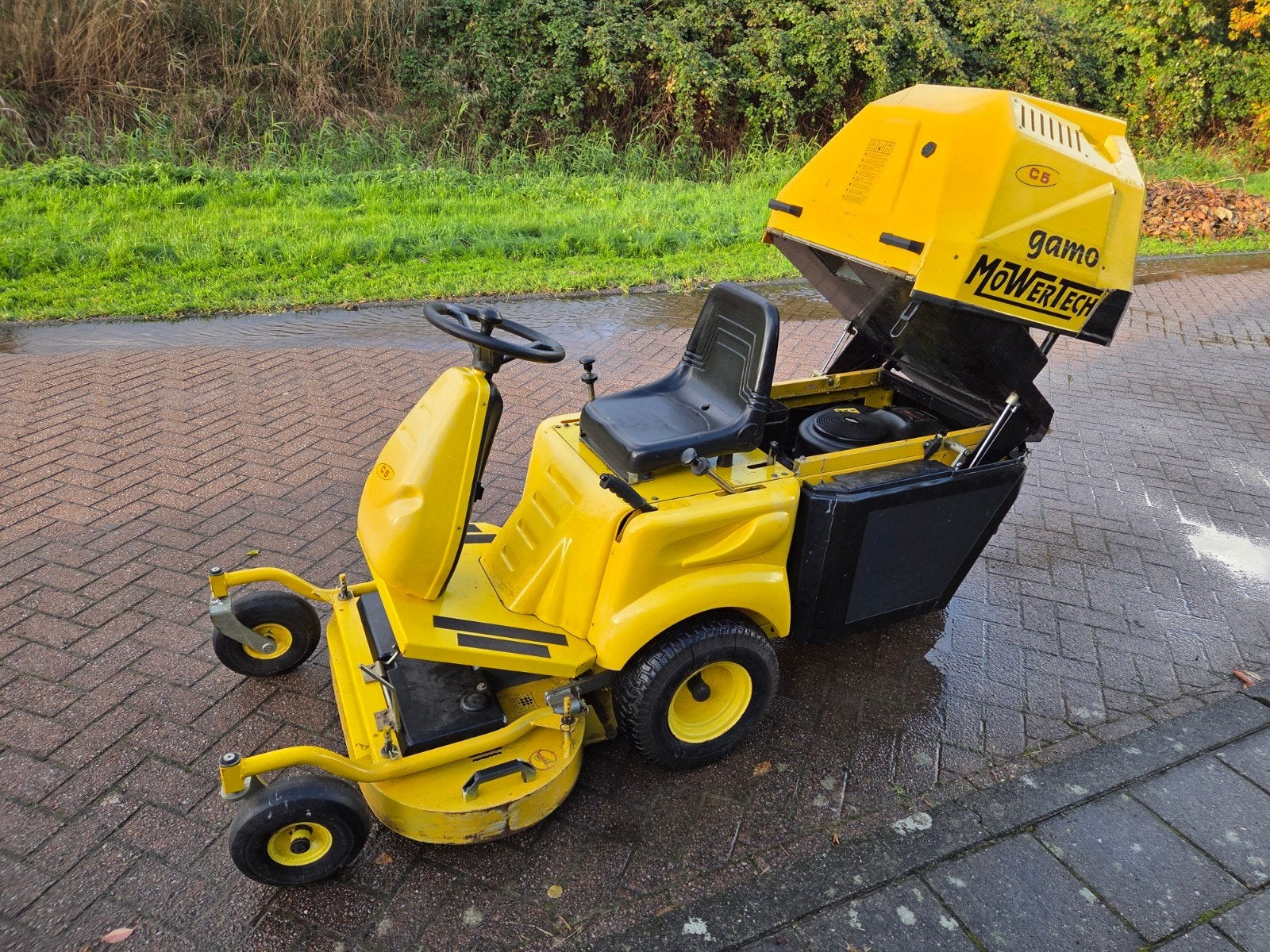 Gamo Mowertech C5 Frontmaaier - Professionele Zitmaaier, Gebruikt, Gamo, Gianni Ferrari TG, Gamo Mowertech