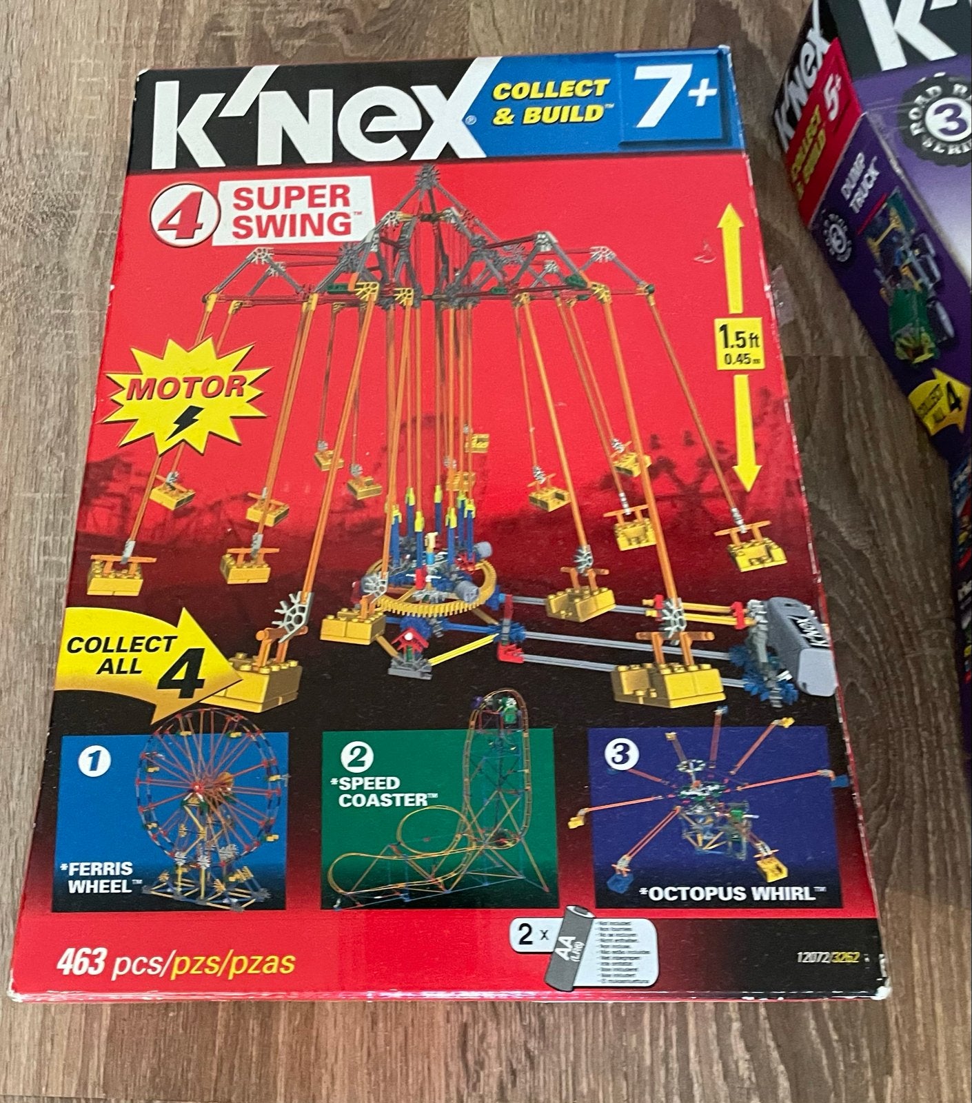 K'nex Super Swing & Dump Truck Bouwsets, Kinderen en Baby's, Speelgoed | Bouwstenen, Ophalen, Gebruikt, K'nex