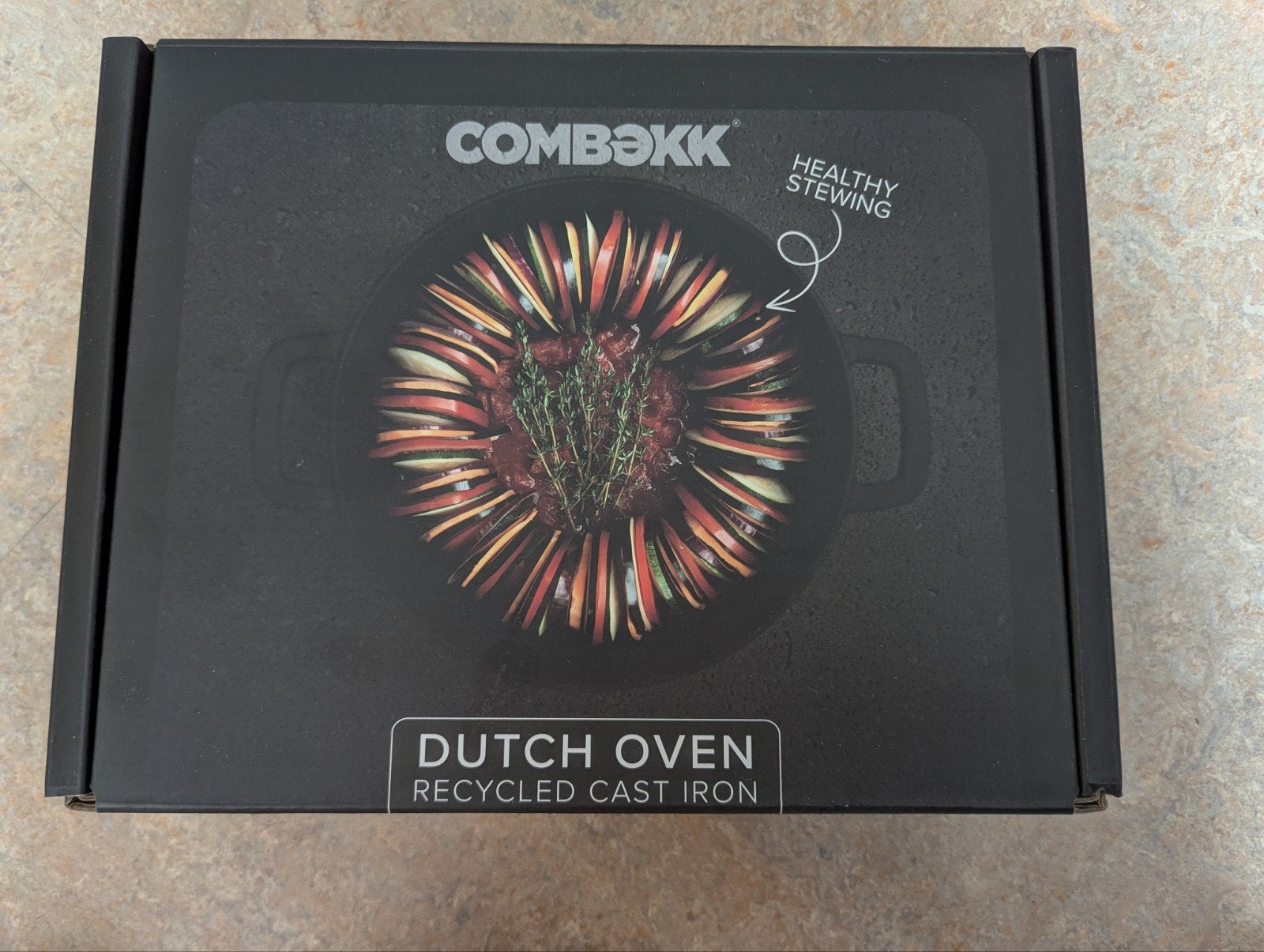 COMBEKK Dutch Oven 24cm gietijzer, Huis en Inrichting, Ophalen, Nieuw, Geschikt voor inductie, Braadpan