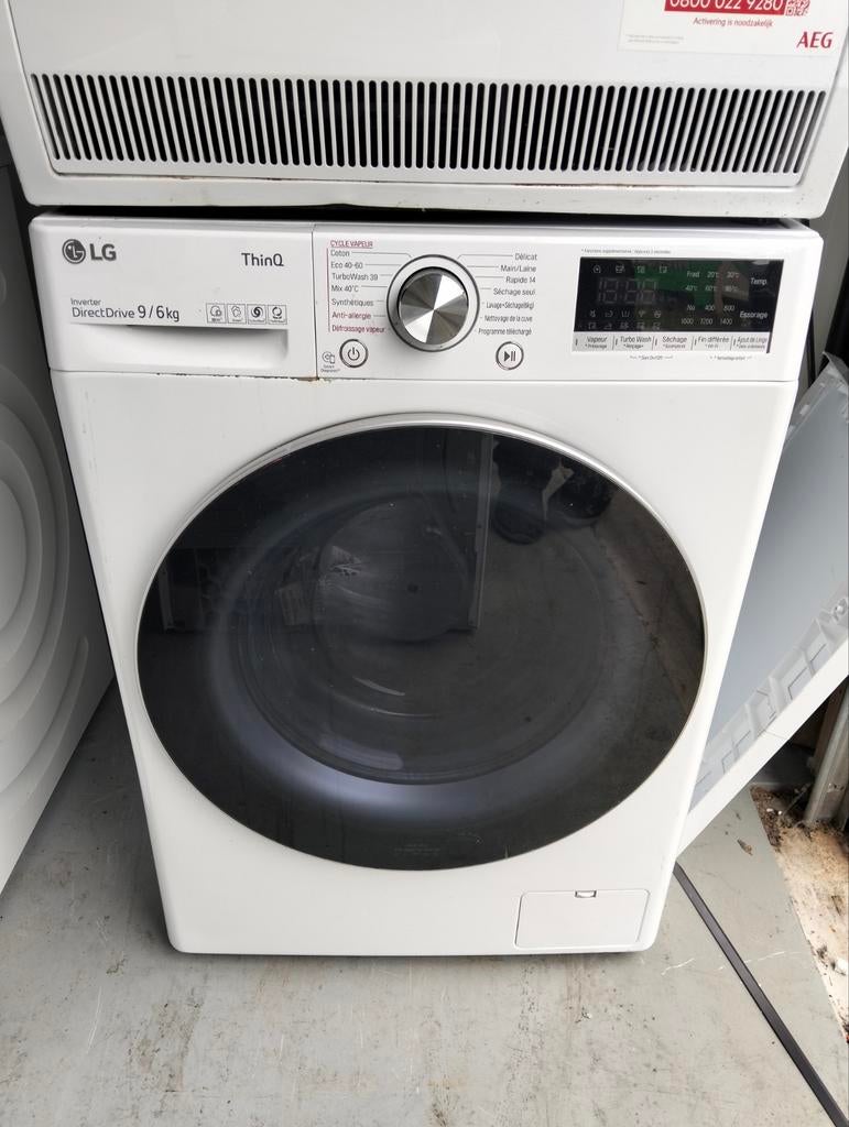 LG Wasdroogcombinatie 8kg - Direct Drive - TurboWash A+++, Witgoed en Apparatuur, Was-droogcombinaties, Gebruikt, 8 tot 10 kg