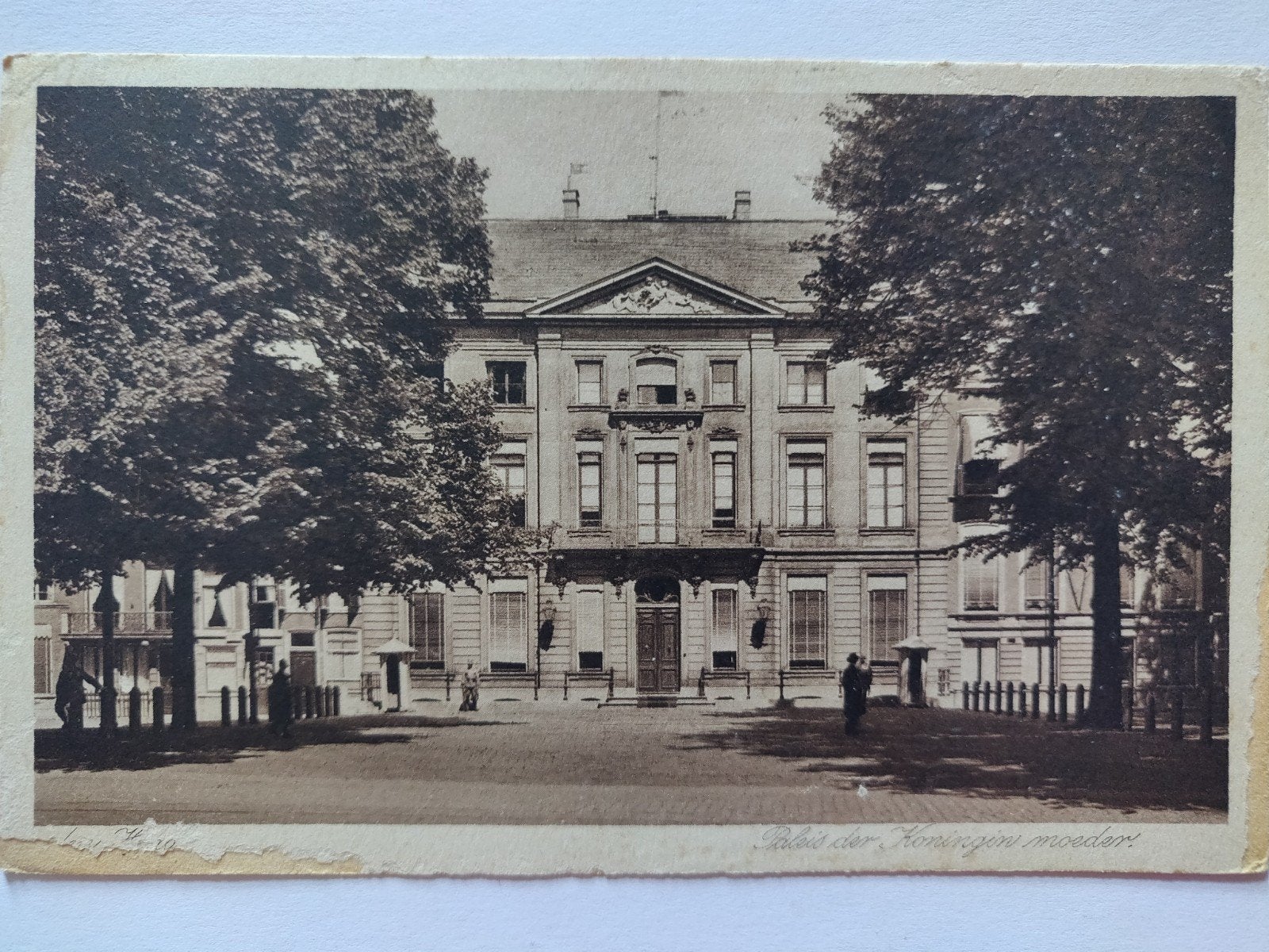 c2585 den haag 1928 hulpkantoor stroobos, Ophalen of Verzenden, 1920 tot 1940, Zuid-Holland
