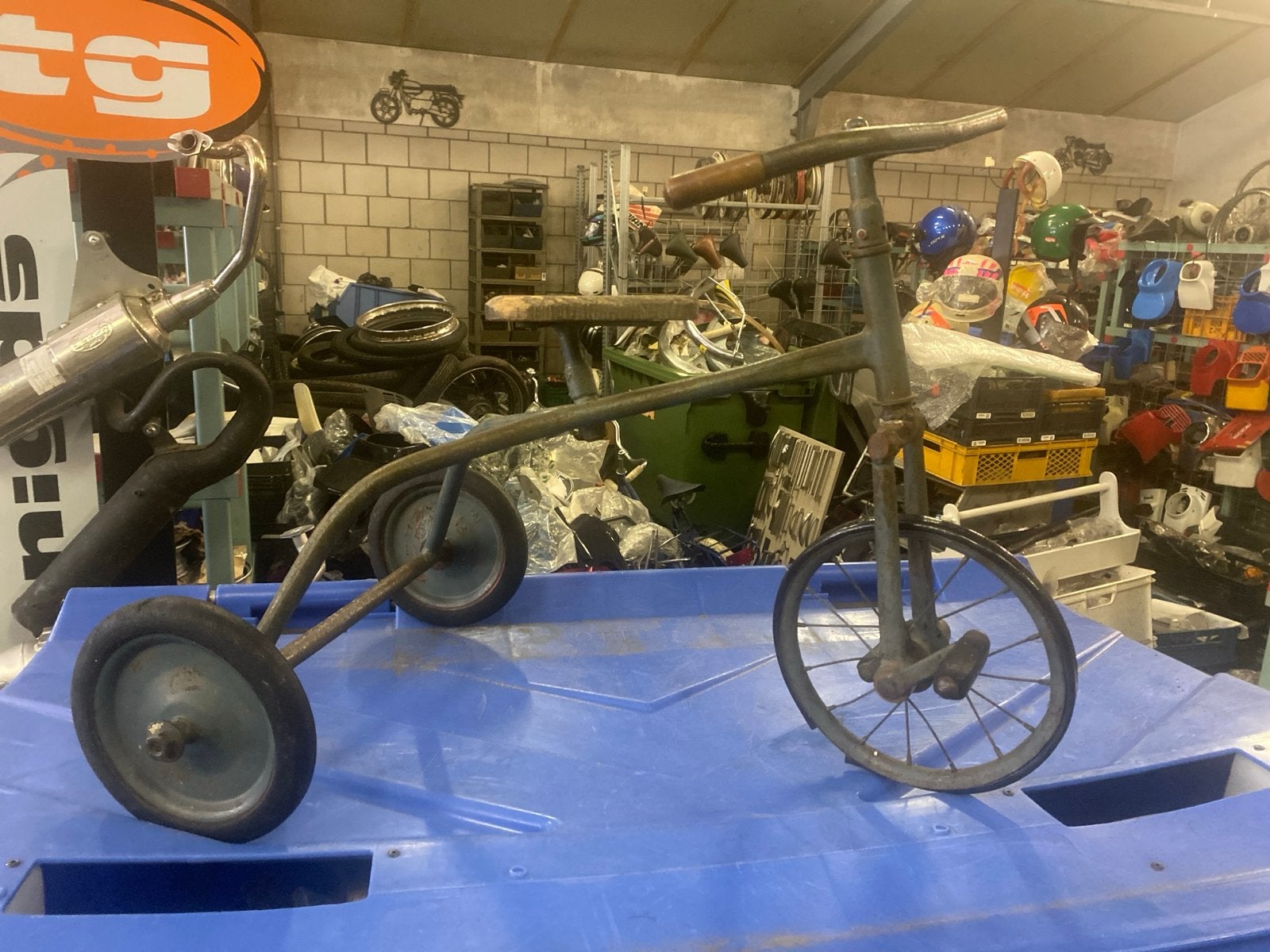 Vintage Kinderdriewieler - Klassieke Driewieler, Ophalen of Verzenden, Gebruikt