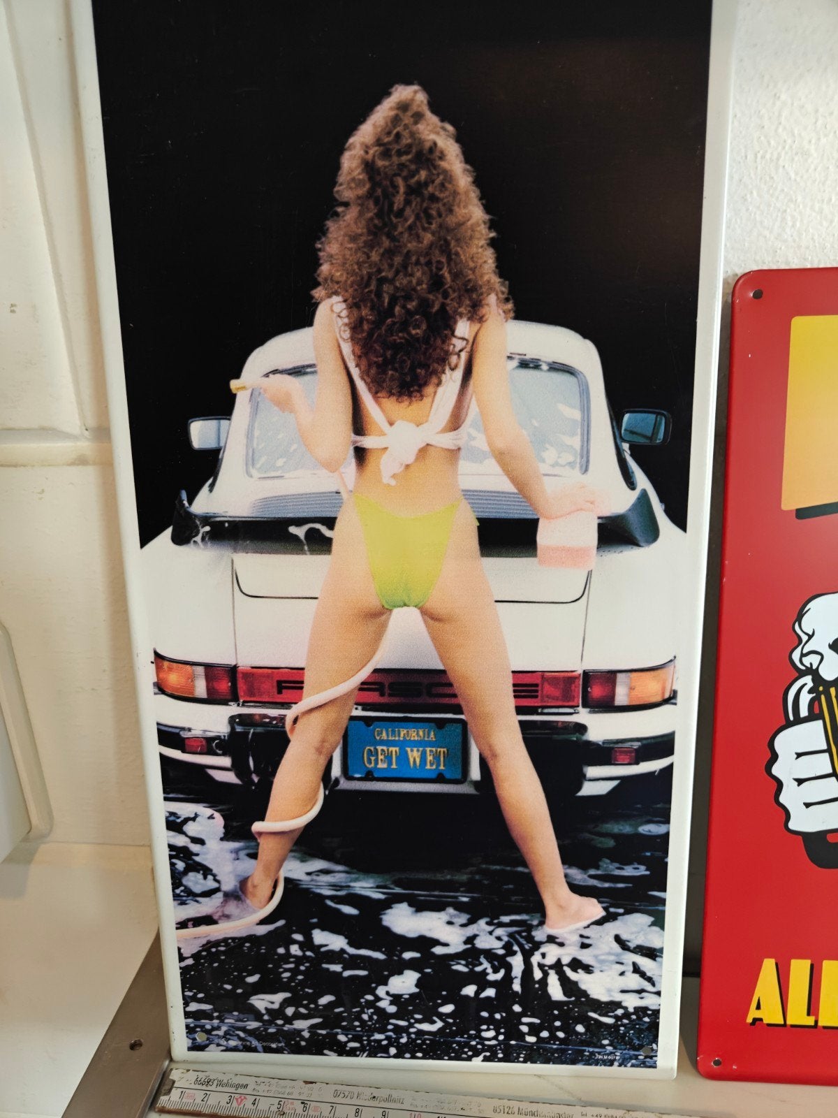 Set van 5 Metalen Mancave borden nu 20 euro bij elkaar, Reclamebord, Ophalen of Verzenden, Zo goed als nieuw, X