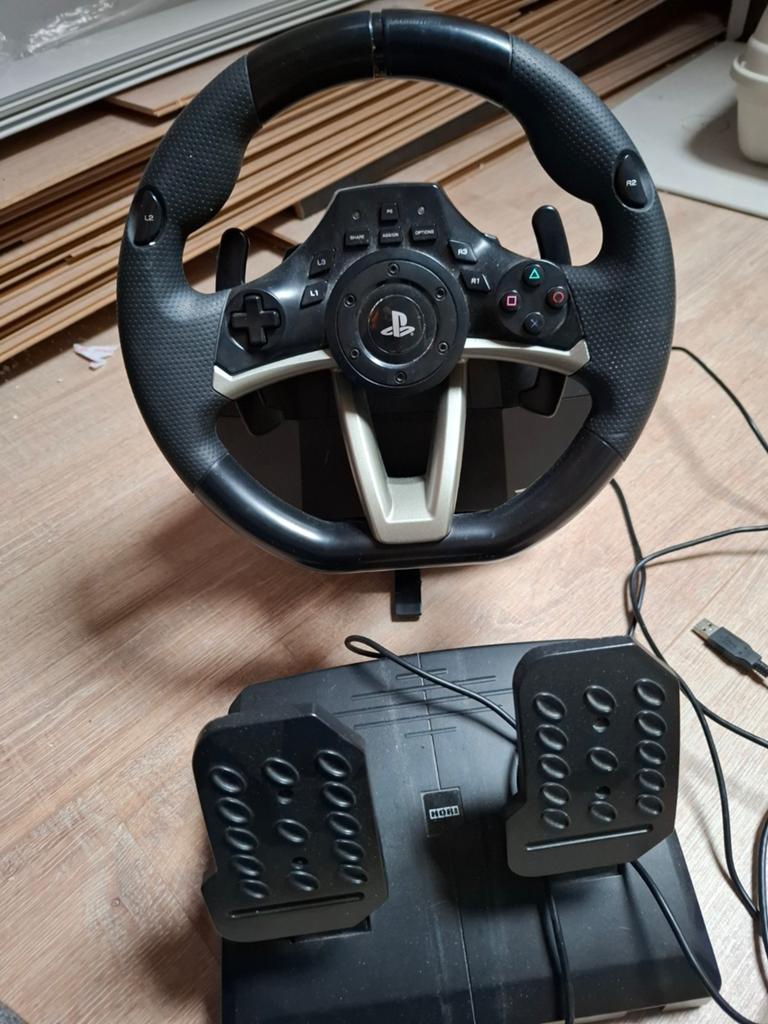 Hori Racing Wheel Apex voor PlayStation, Spelcomputers en Games, Spelcomputers | Sony PlayStation Consoles | Accessoires, Ophalen