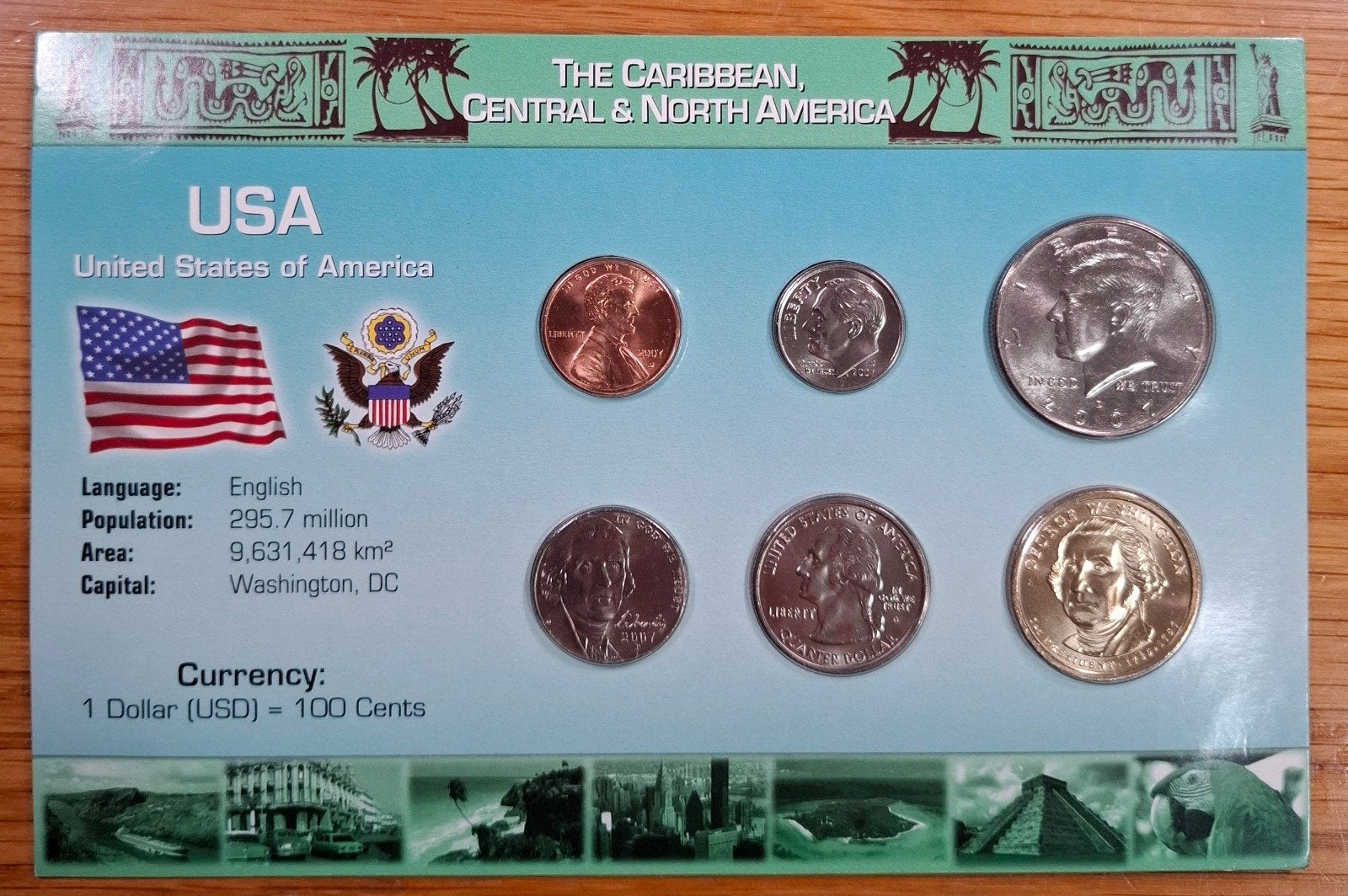 Coins of the World muntset USA, Ophalen of Verzenden, Noord-Amerika