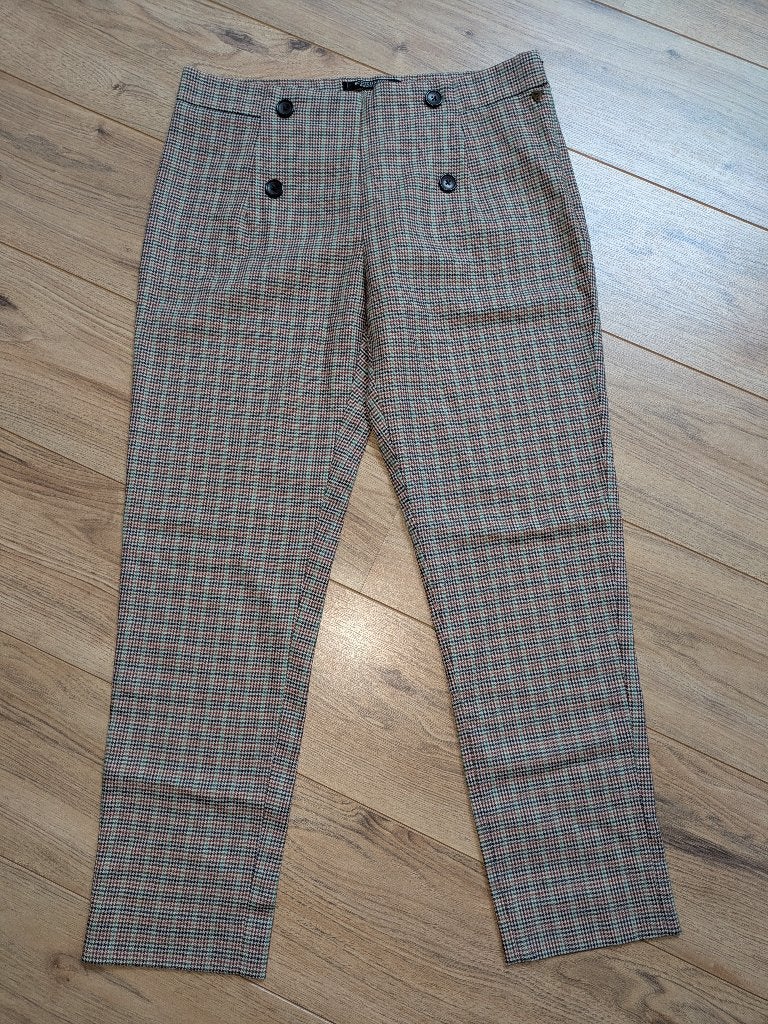 Scotch & Soda broek maat L high waist, Bruin, Verzenden, Maat 42/44 (L), Scotch & Soda