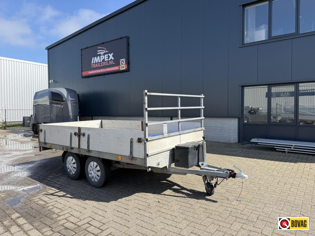 Bij Impex Groningen Hapert Plateau 330x180 2000kg, Gebruikt