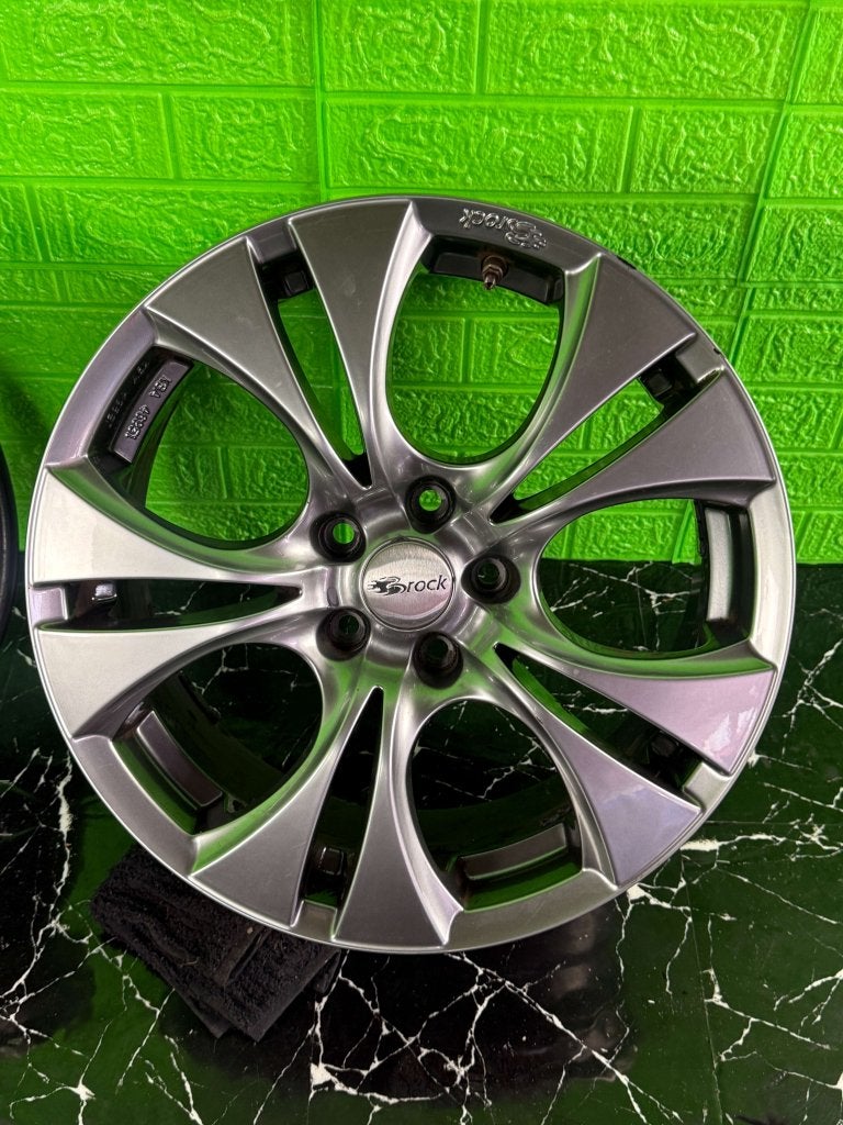 Opel Astra Zafira velgen 18" 5x110 ET50 brock alloy, Niet ingevuld, 18 inch, Gebruikt, Velg(en)