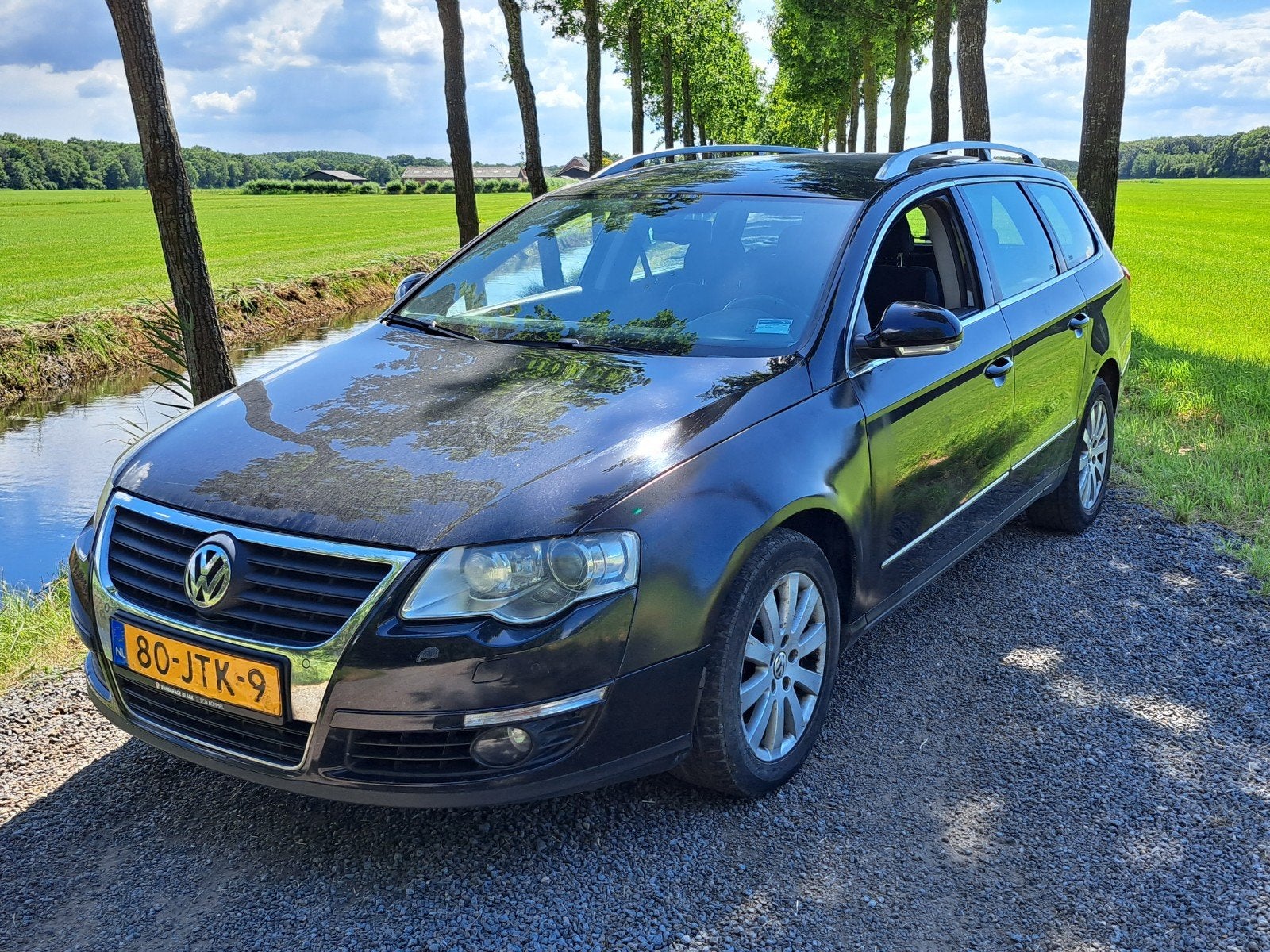 Volkswagen Passat 1.4 TSI 90KW Variant 2009 Zwart Export!, Auto's, Voorwielaandrijving, Zwart, 4 cilinders, 1404 kg