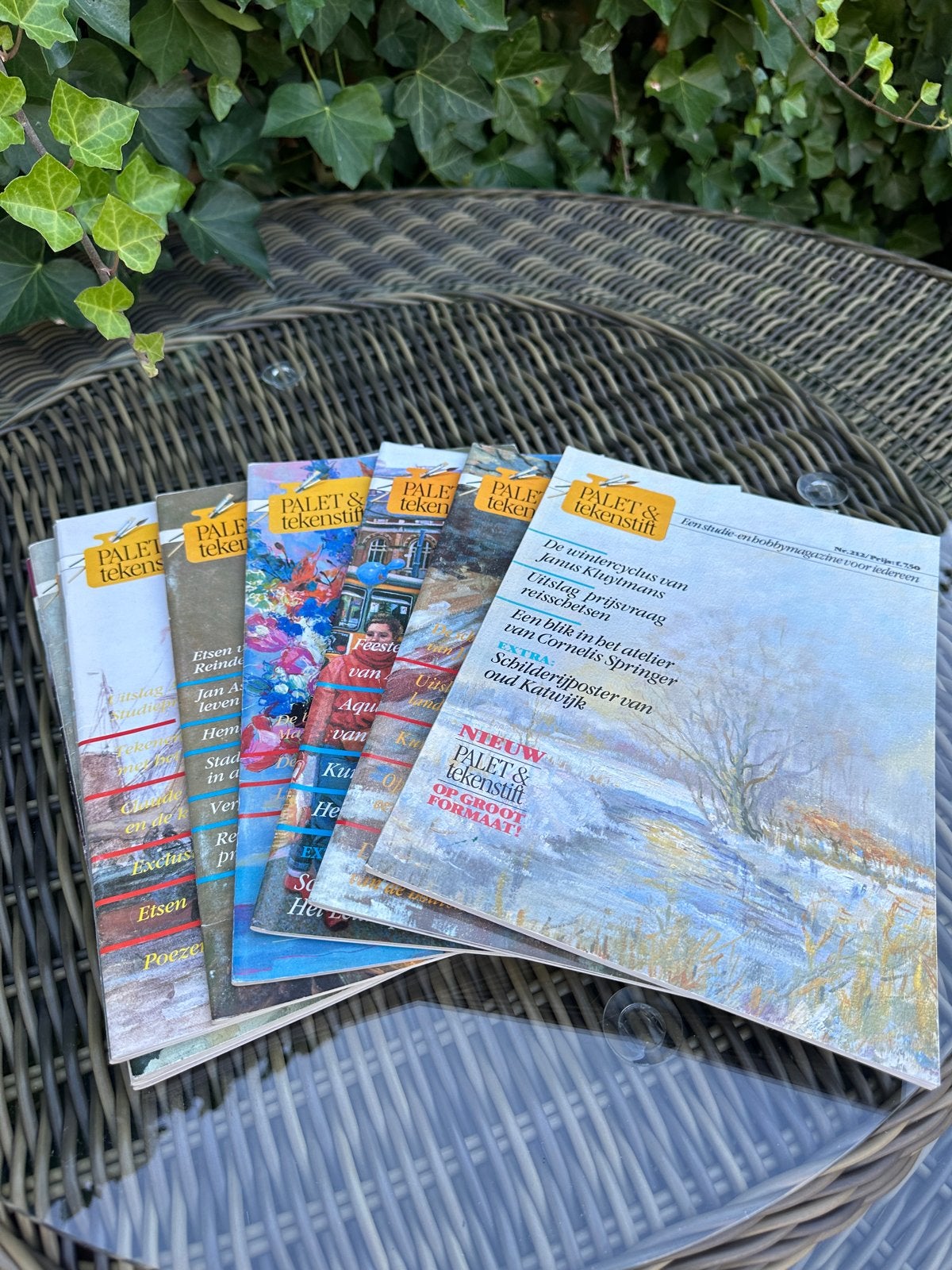 Palet & Tekenstift magazines | 10 stuks, Ophalen of Verzenden, Gelezen, Overige typen