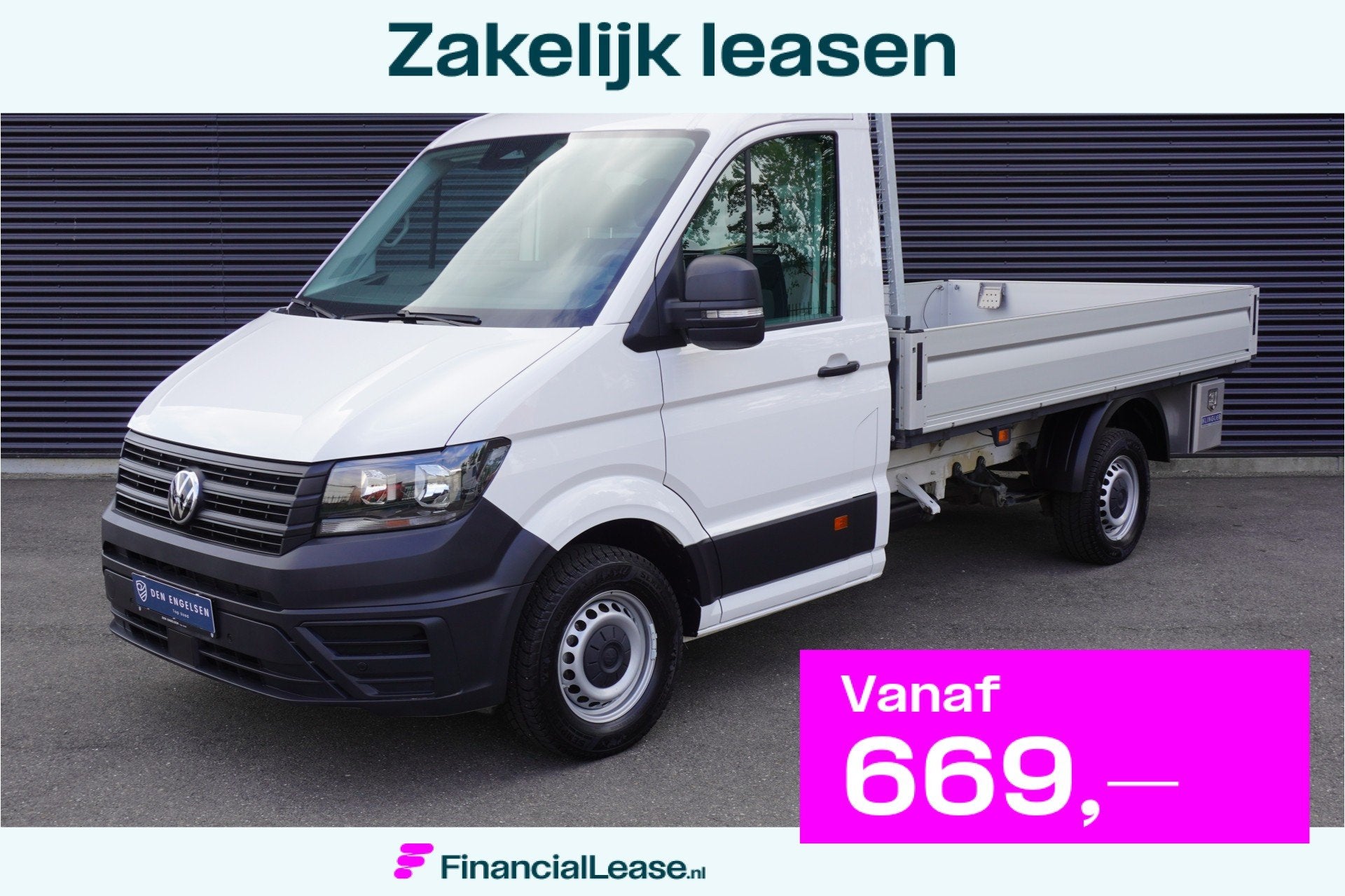 Volkswagen Crafter 163pk RWD Facelift Open laadbak 3500kg Tr, Achterwielaandrijving, Gebruikt, 4 cilinders, Volkswagen