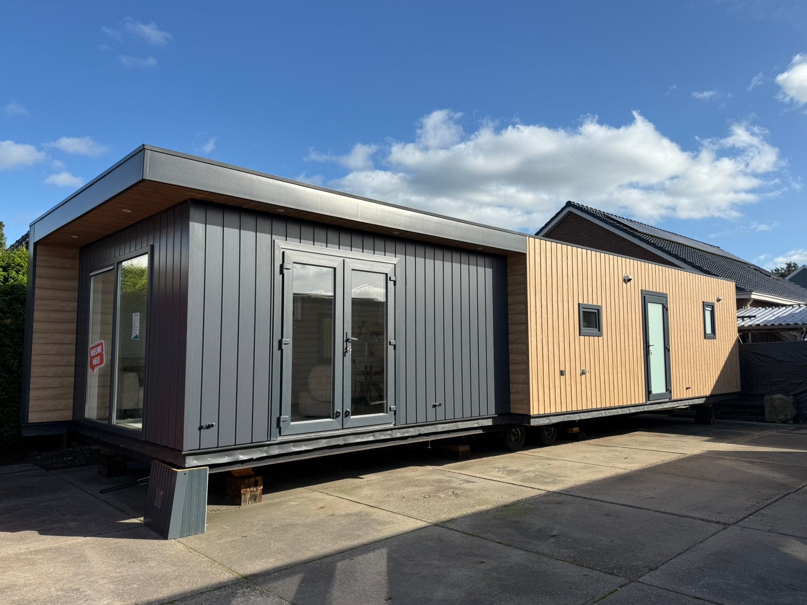 CHALET NOIRWOOD | NIEUW | 14.20m x 4.30m | CV & DG, Tot en met 4