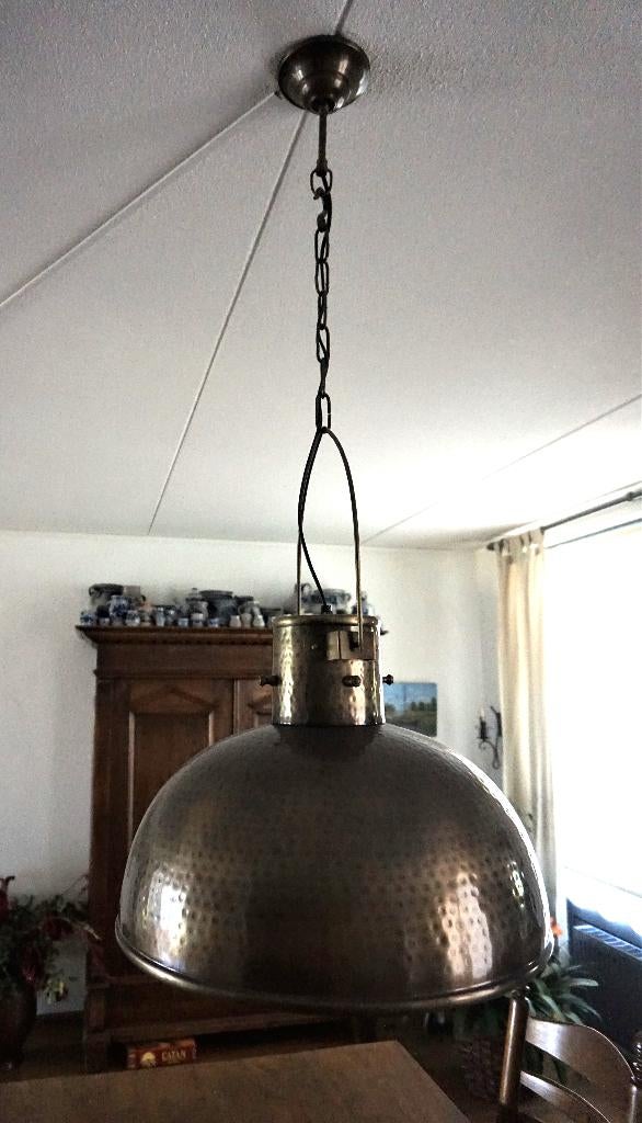 Industriele lamp, Huis en Inrichting, Ophalen of Verzenden, Zo goed als nieuw, Metaal