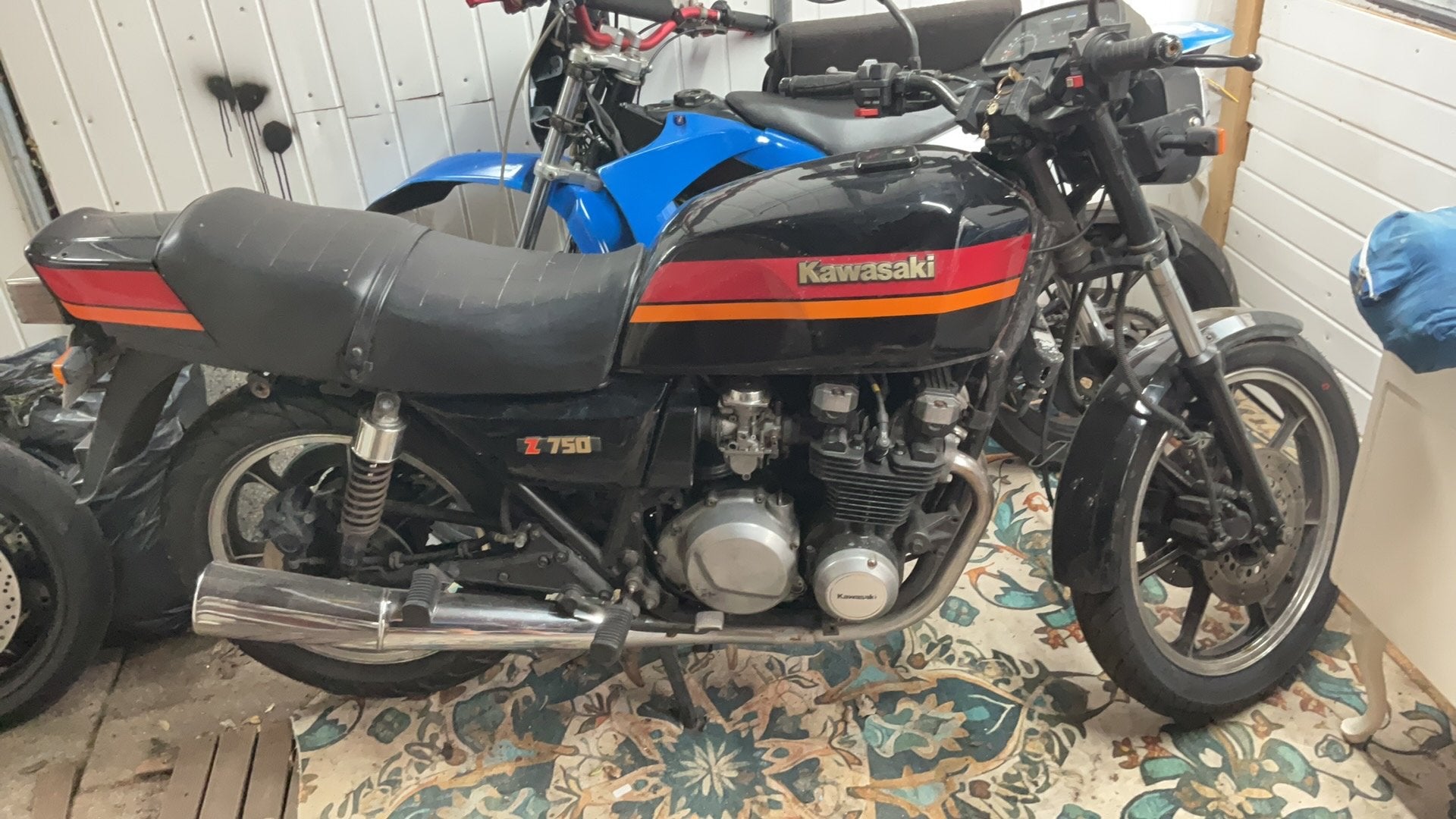 kawasaki z750 1987, Motoren, Ophalen