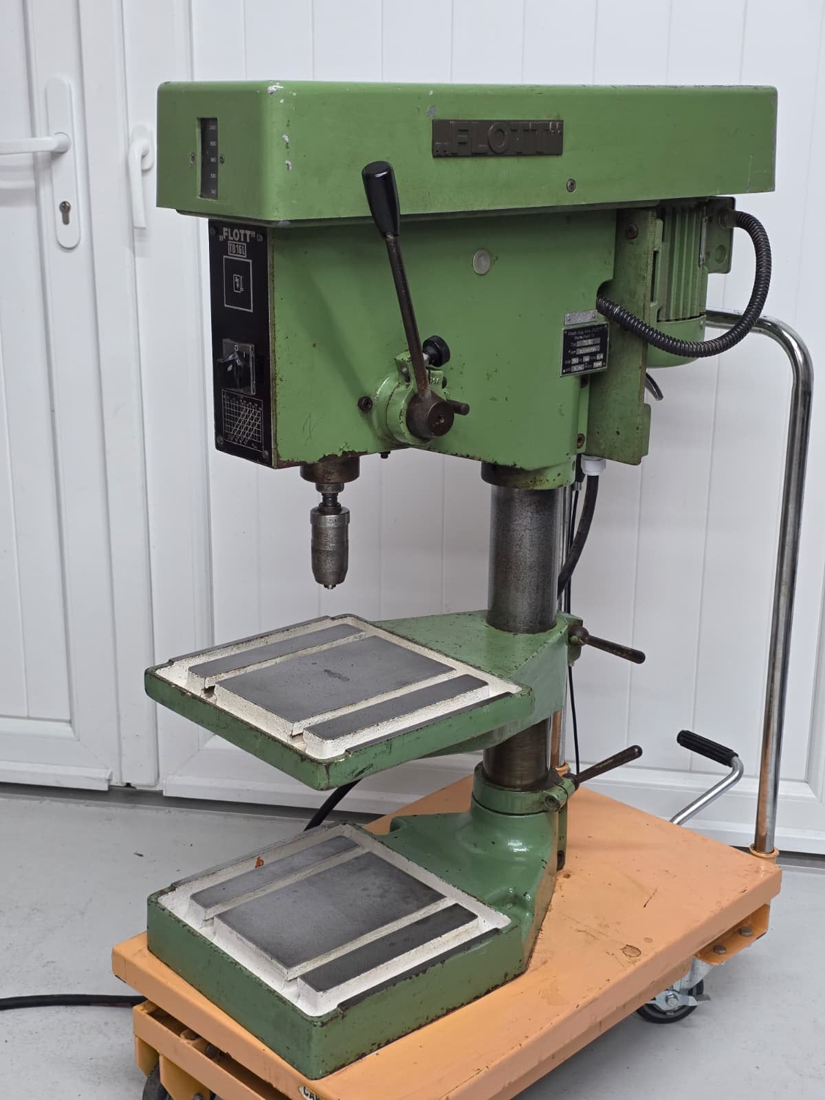 Flott TB16L kolomboormachine 400V, Ophalen, Zo goed als nieuw, Kolomboormachine