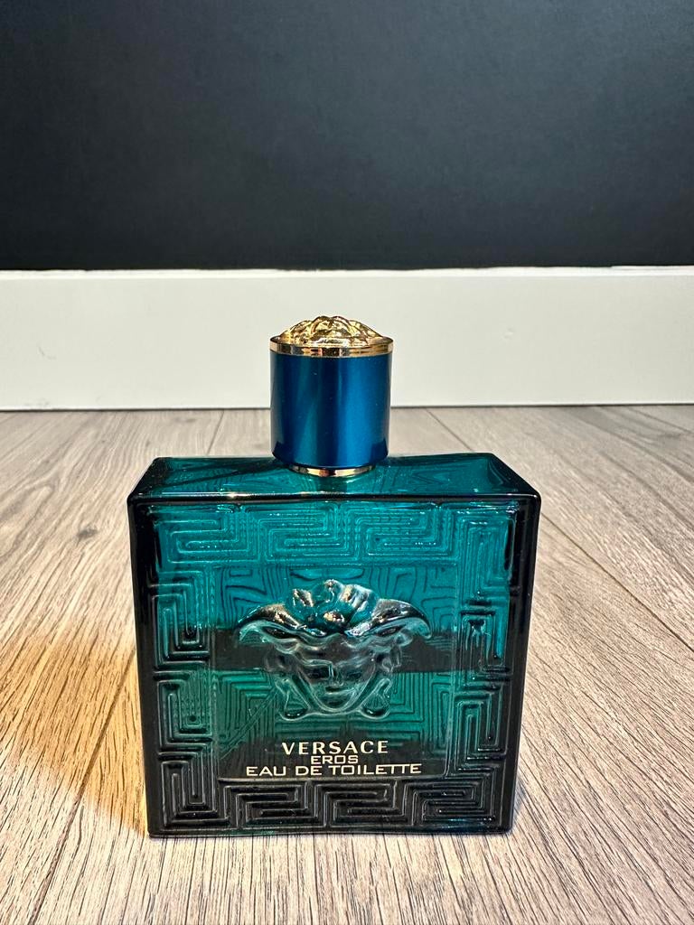 Versace Eros Eau de Toilette 100ml - 50% vol, Ophalen of Verzenden, Gebruikt