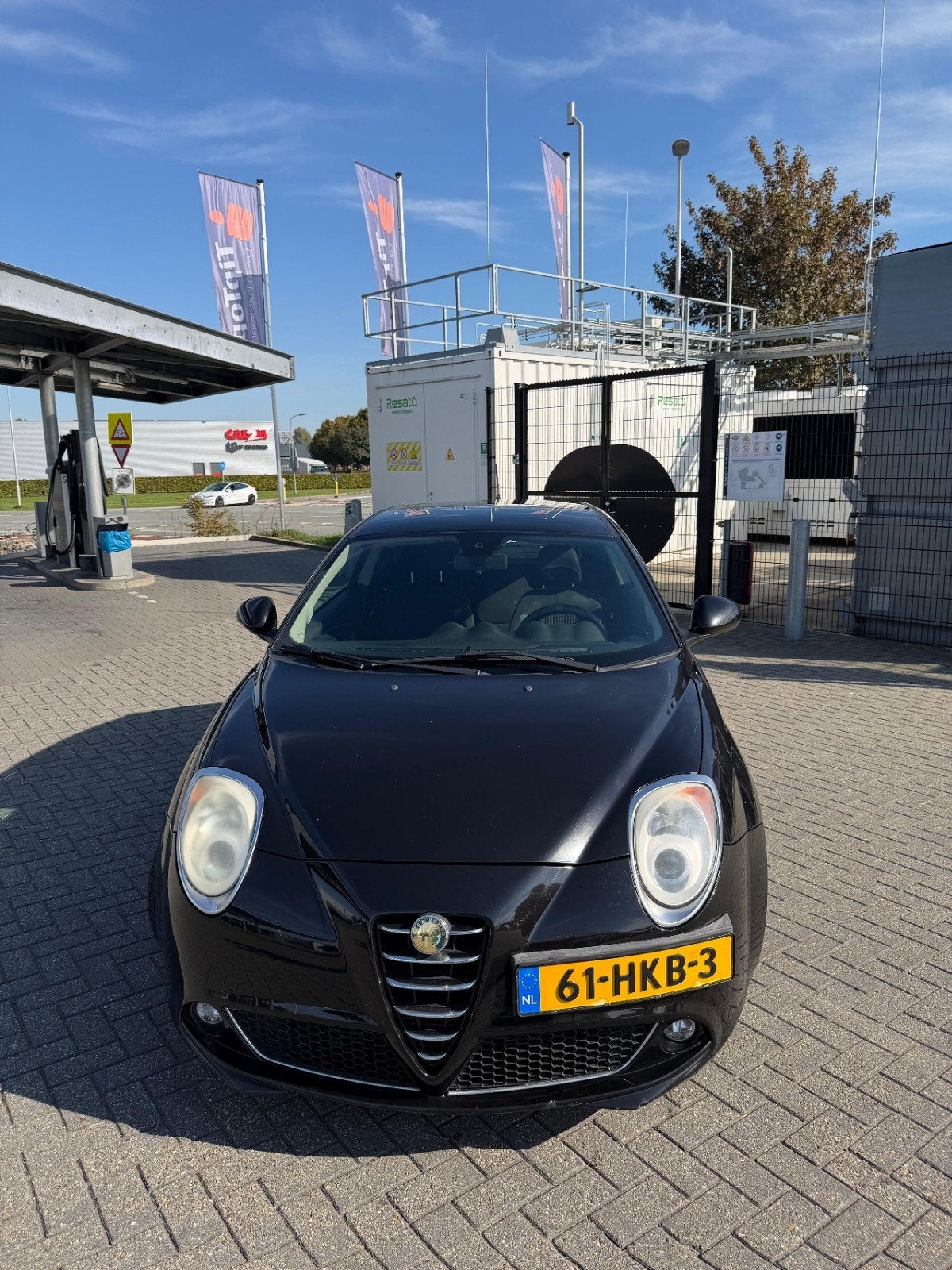 Alfa Romeo MiTo 1.4 Turbo 114KW 2009 Zwart, Voorwielaandrijving, 15 km/l, 4 cilinders, Origineel Nederlands