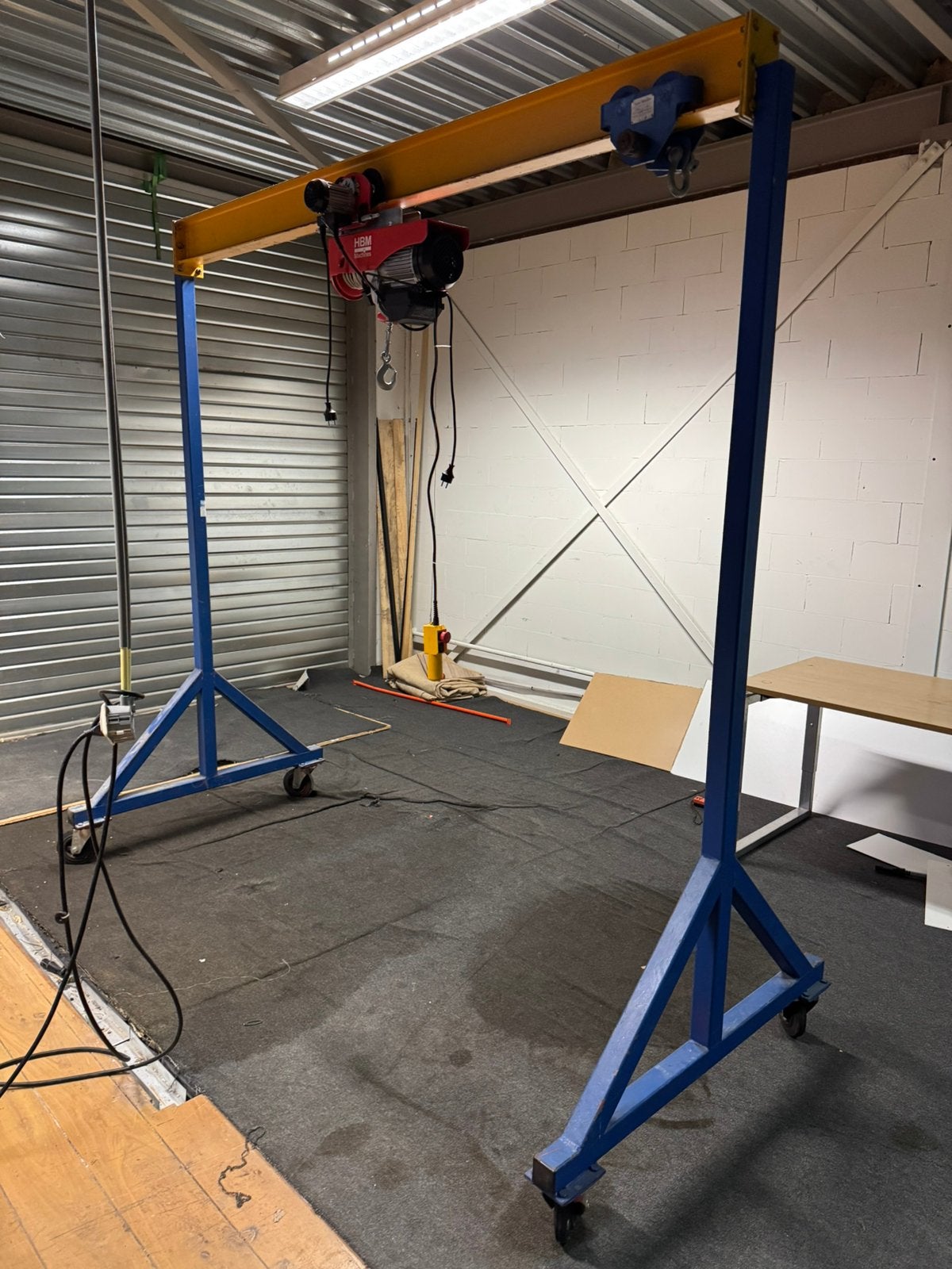 Professionele Portaalkraan | Elektrische Takel | 1000KG 2024