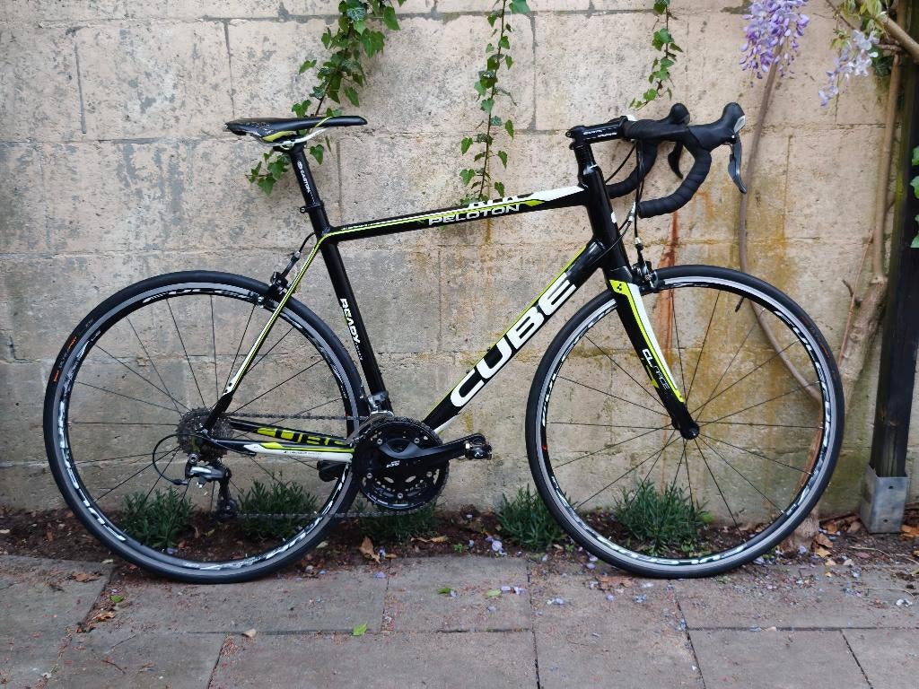 Cube Peloton RFR (Maat 57) | Shimano Ultegra, 28 inch, Gebruikt, Velgrem, Aluminium