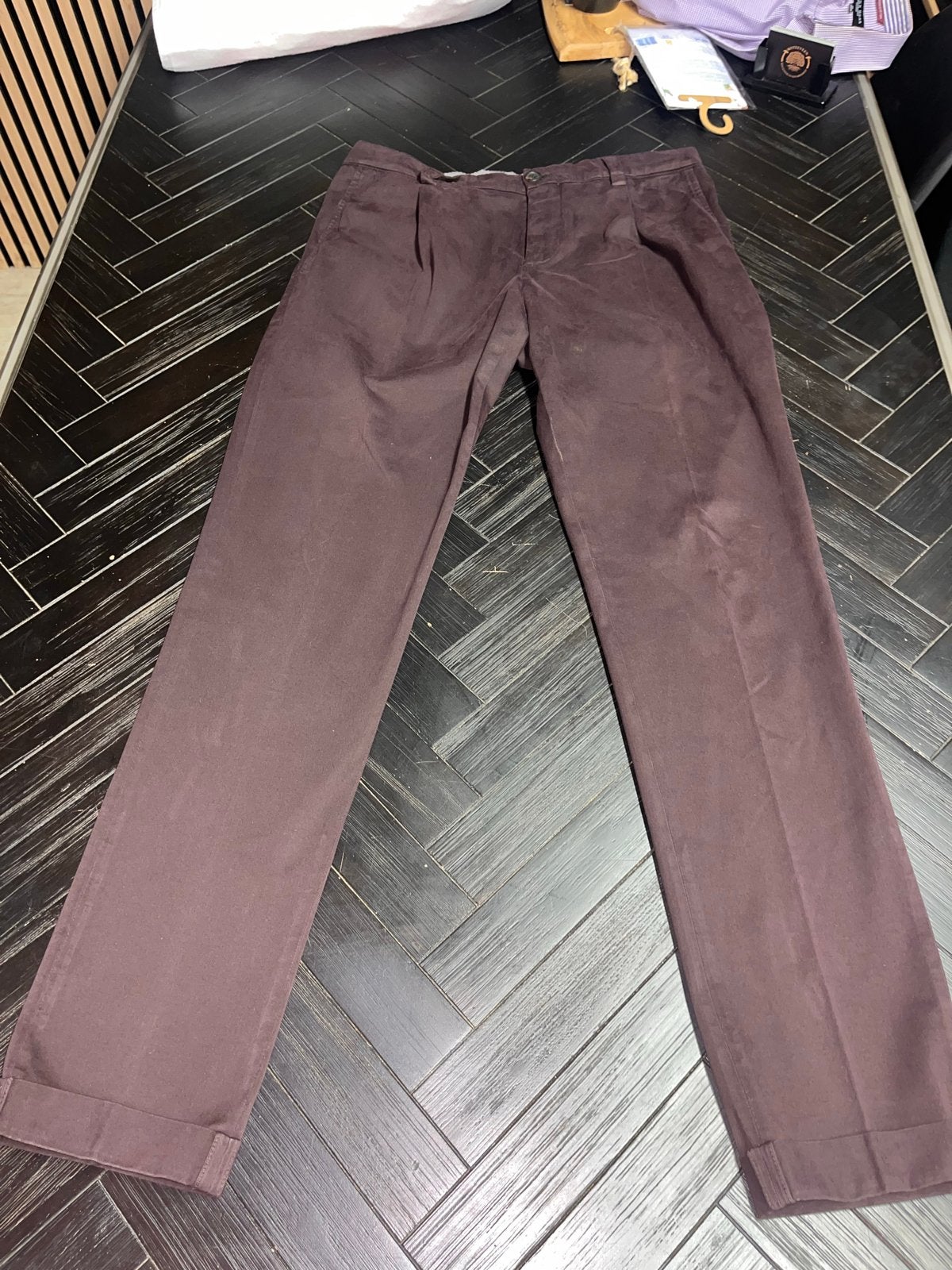 Brunello Cucinelli Heren Broek - Bruin, Ophalen of Verzenden, Gedragen, Overige maten, Bruin