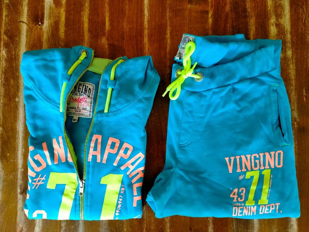 VINGINO joggingpak maat 16 / 176. Zgan, Ophalen of Verzenden, Zo goed als nieuw, Setje, Vingino